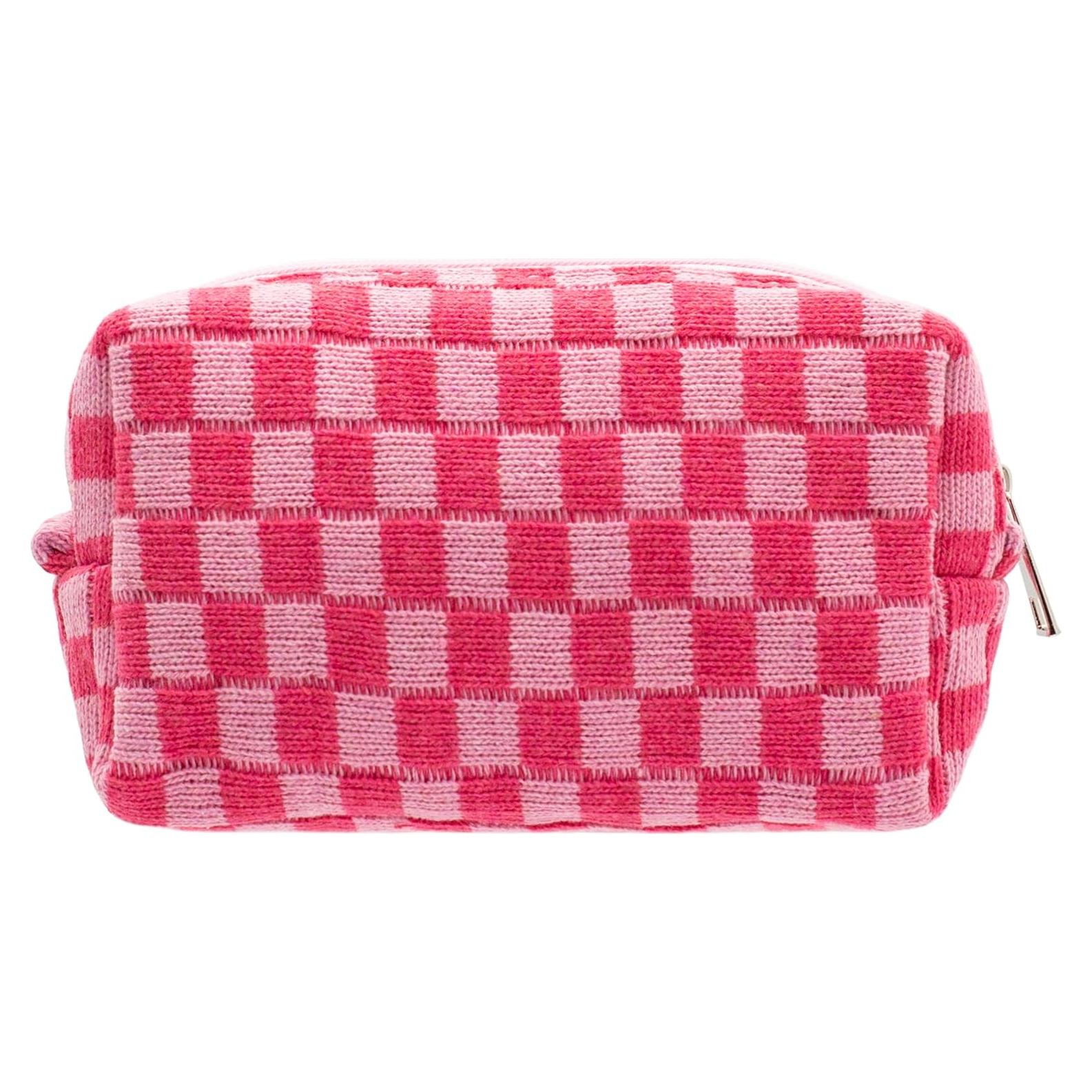 Bolsa de Maquillaje Compacta PAZIMIIK Rosa Fucsia 17x9x7 cm