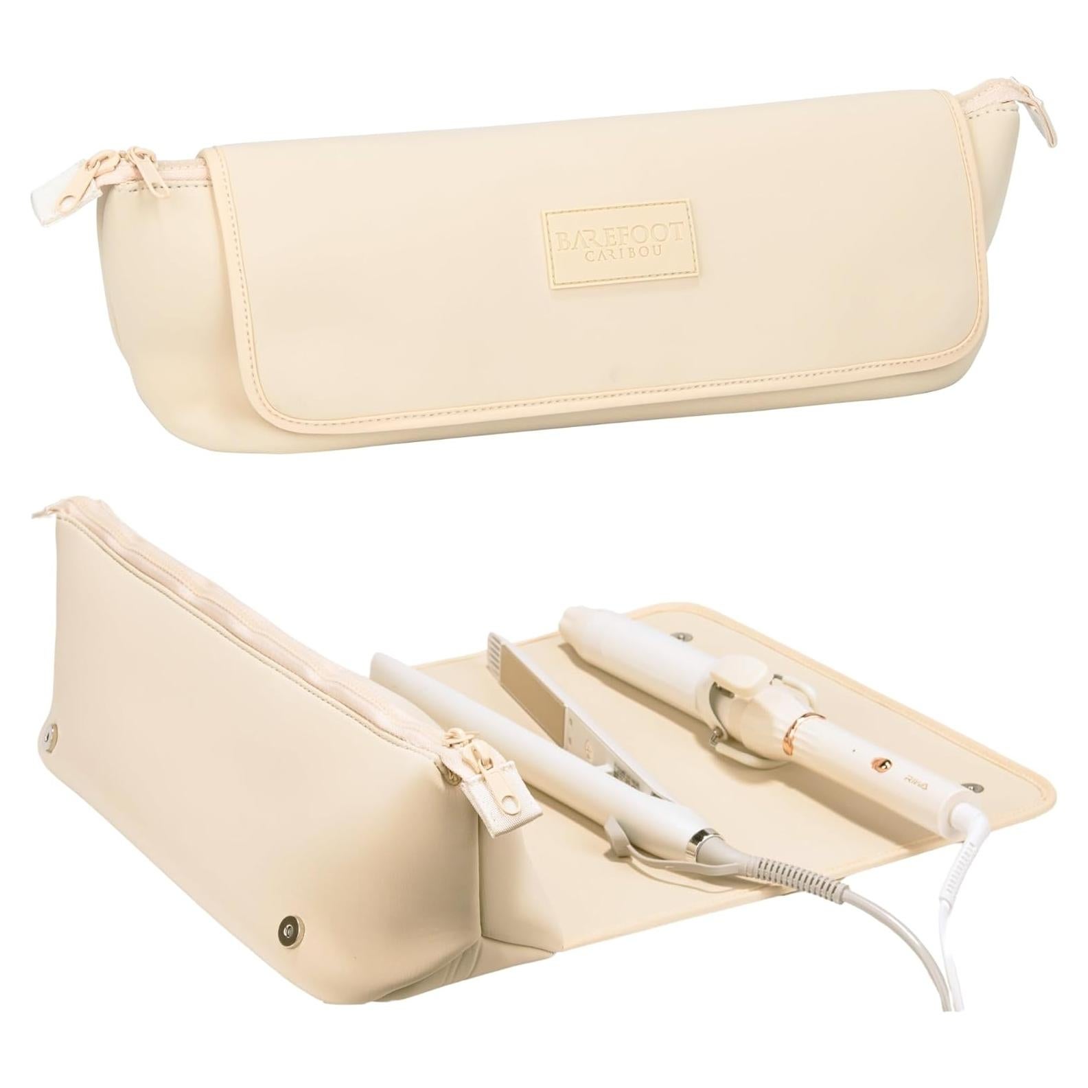 Bolsa de Viaje para Herramientas de Cabello Barefoot Caribou 2 en 1