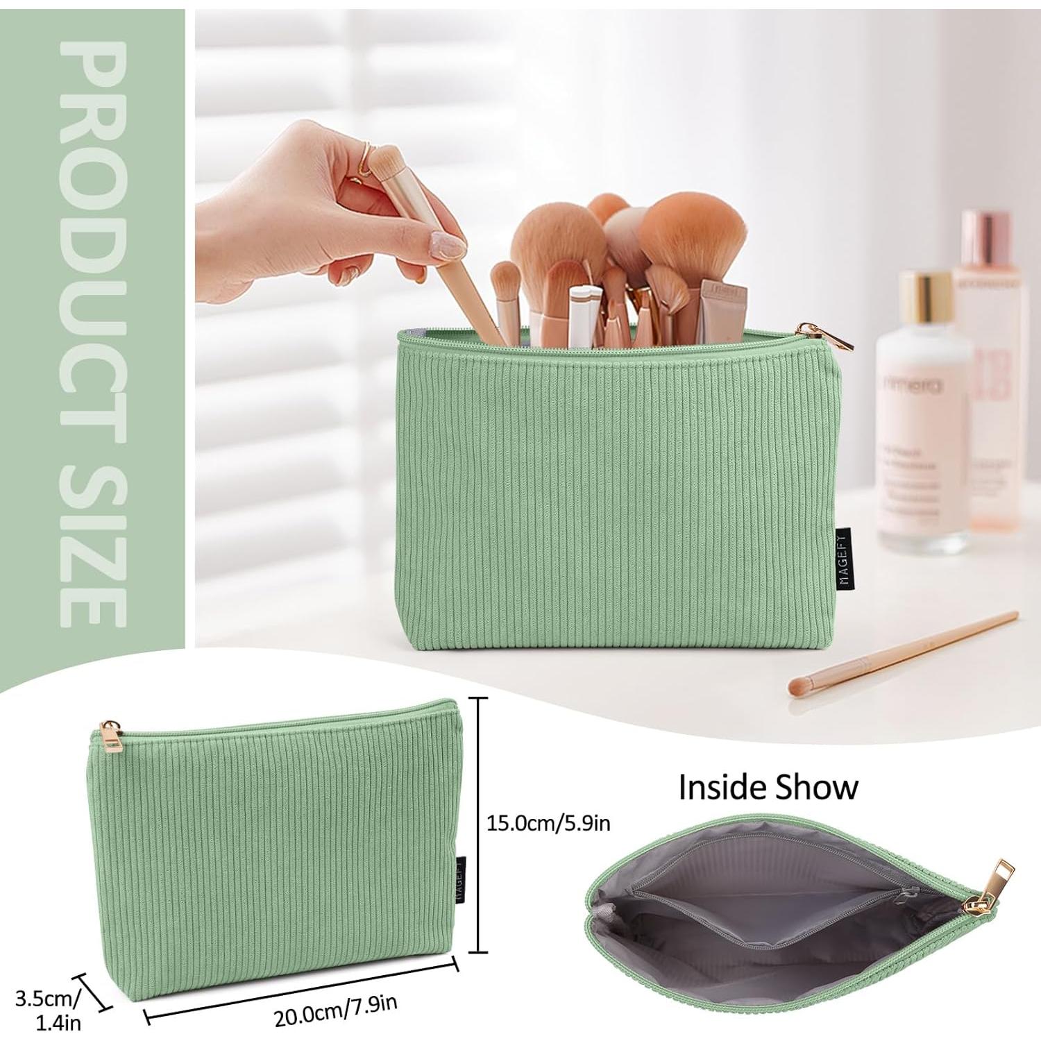 Bolsa de Maquillaje Pequeña MAGEFY Verde - Cosmética Mujer