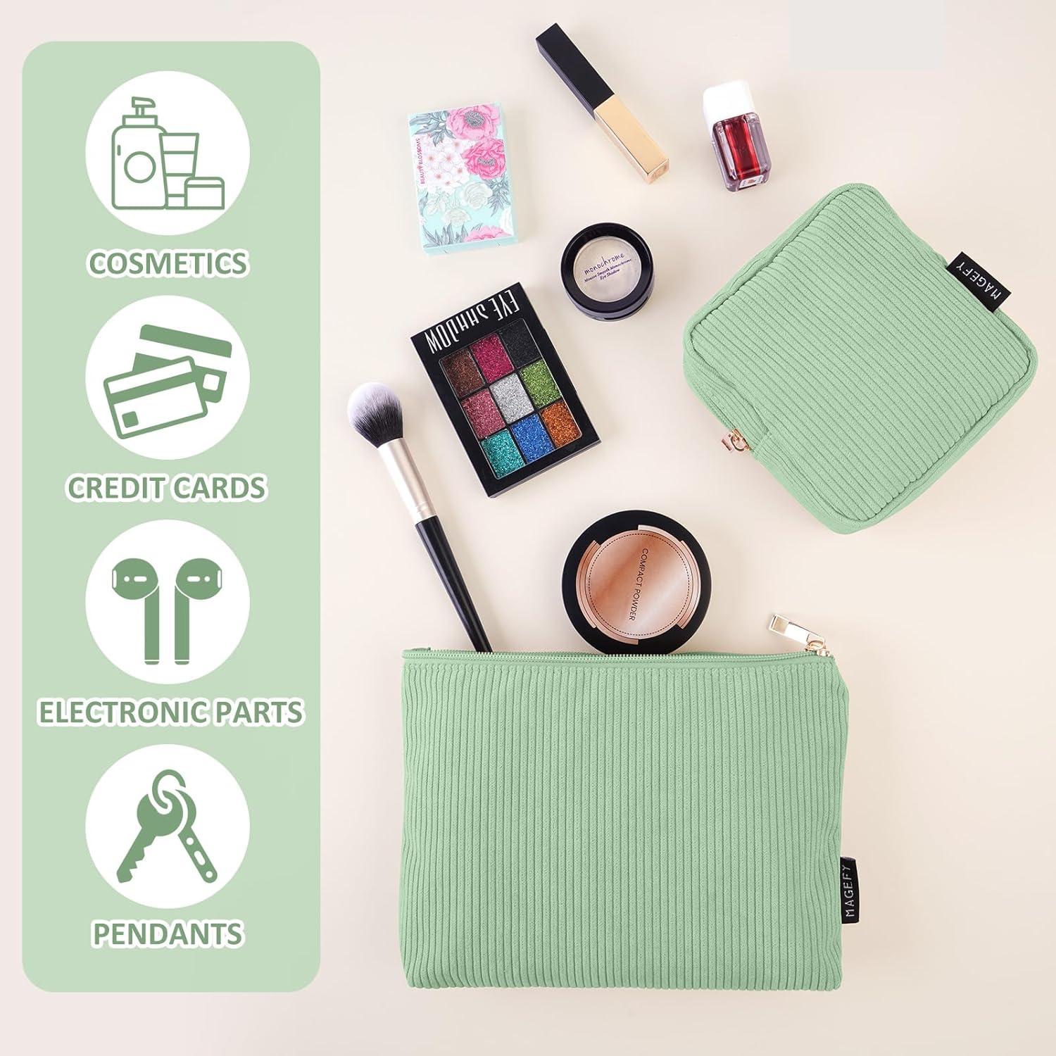 Bolsa de Maquillaje Pequeña MAGEFY Verde - Cosmética Mujer