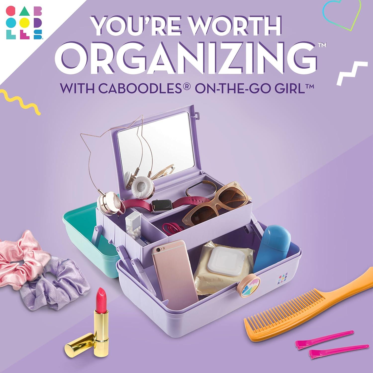 Estuche Cosmético Caboodles Chica En Movimiento Verde Mar