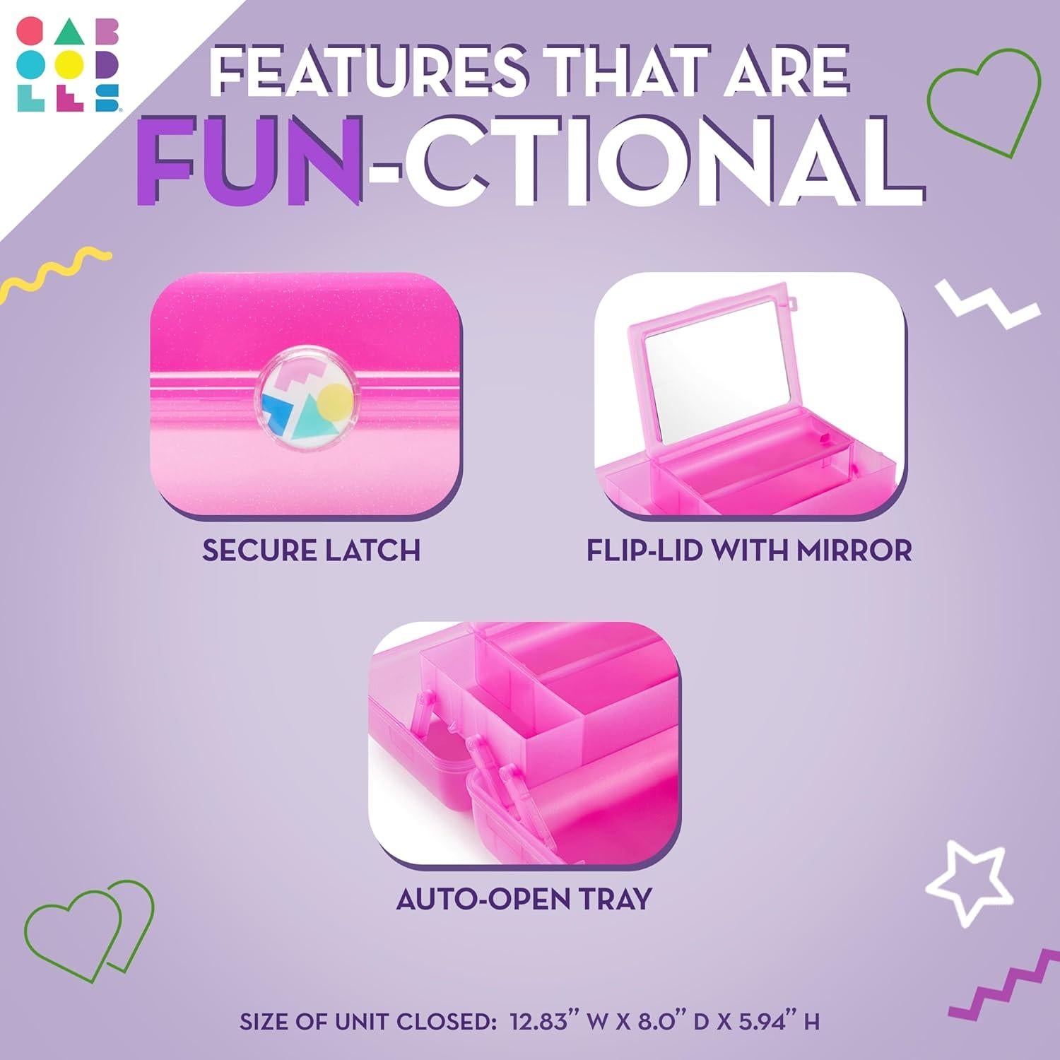 Estuche Cosmético Caboodles Chica En Movimiento Verde Mar