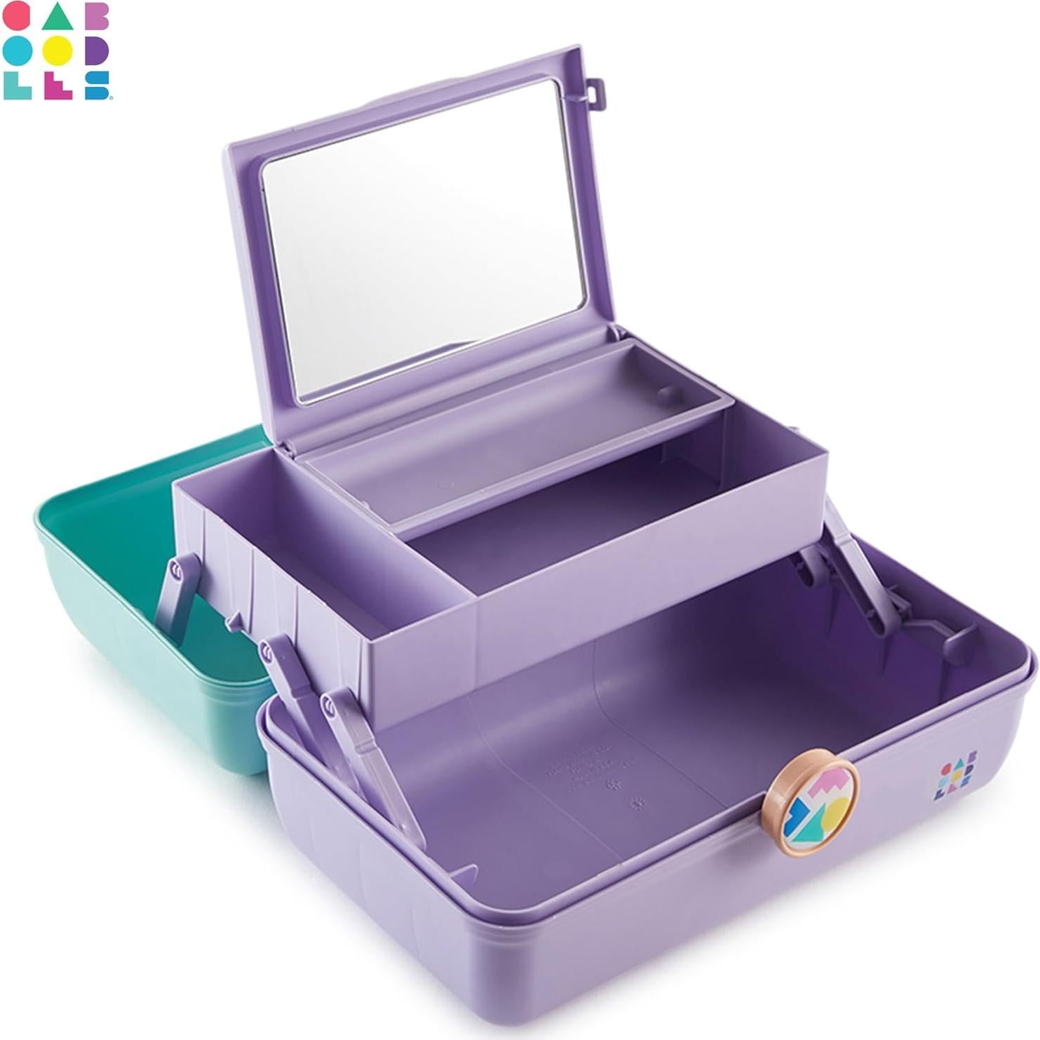 Estuche Cosmético Caboodles Chica En Movimiento Verde Mar