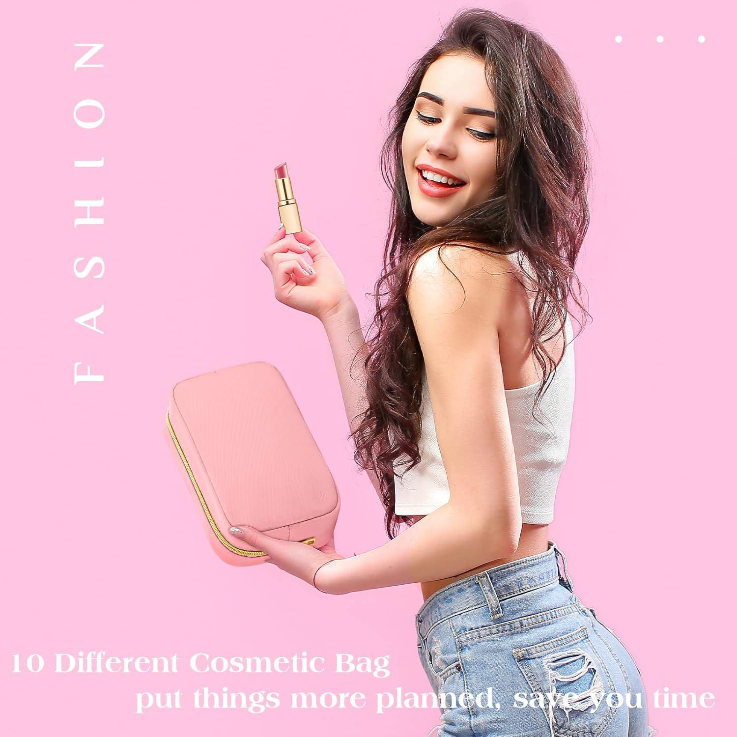 Bolsa de Maquillaje Reutilizable Sweetude 10 Piezas Colorida