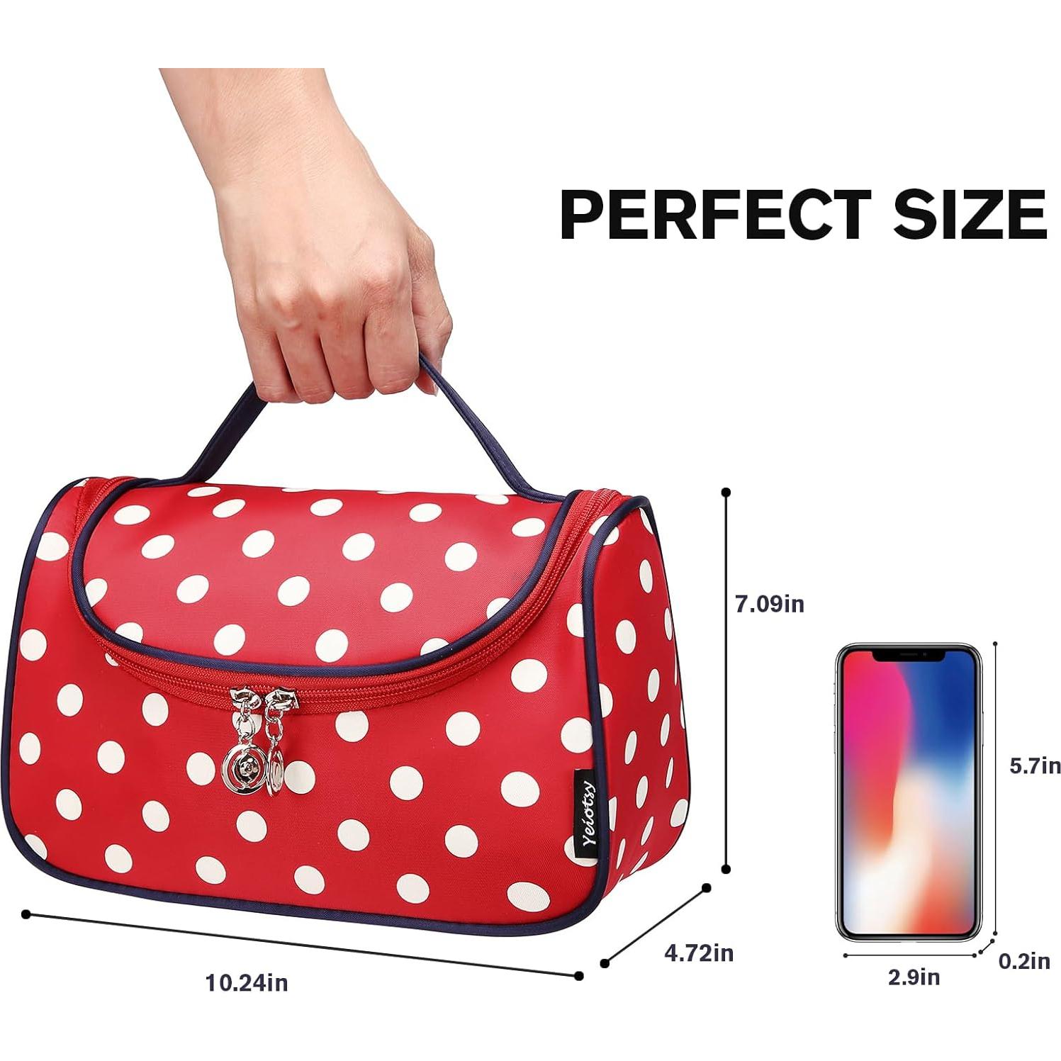 Bolsa de Cosméticos de Viaje Yeiotsy - Organizador Colgante 26x18cm