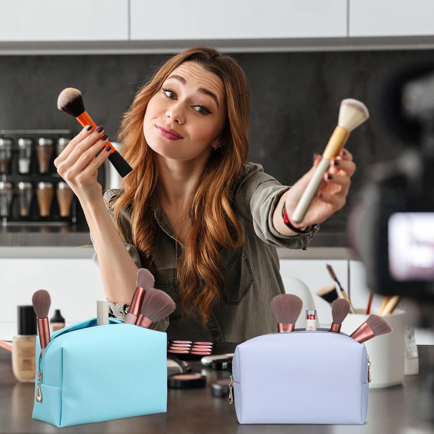 Neceser de Maquillaje Sanwuta 9 Piezas PU Impermeable