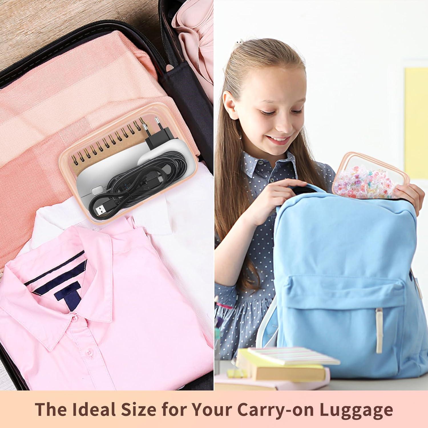 Bolsa de Maquillaje Transparente TISRATOK 12 PCS 15x10x7cm