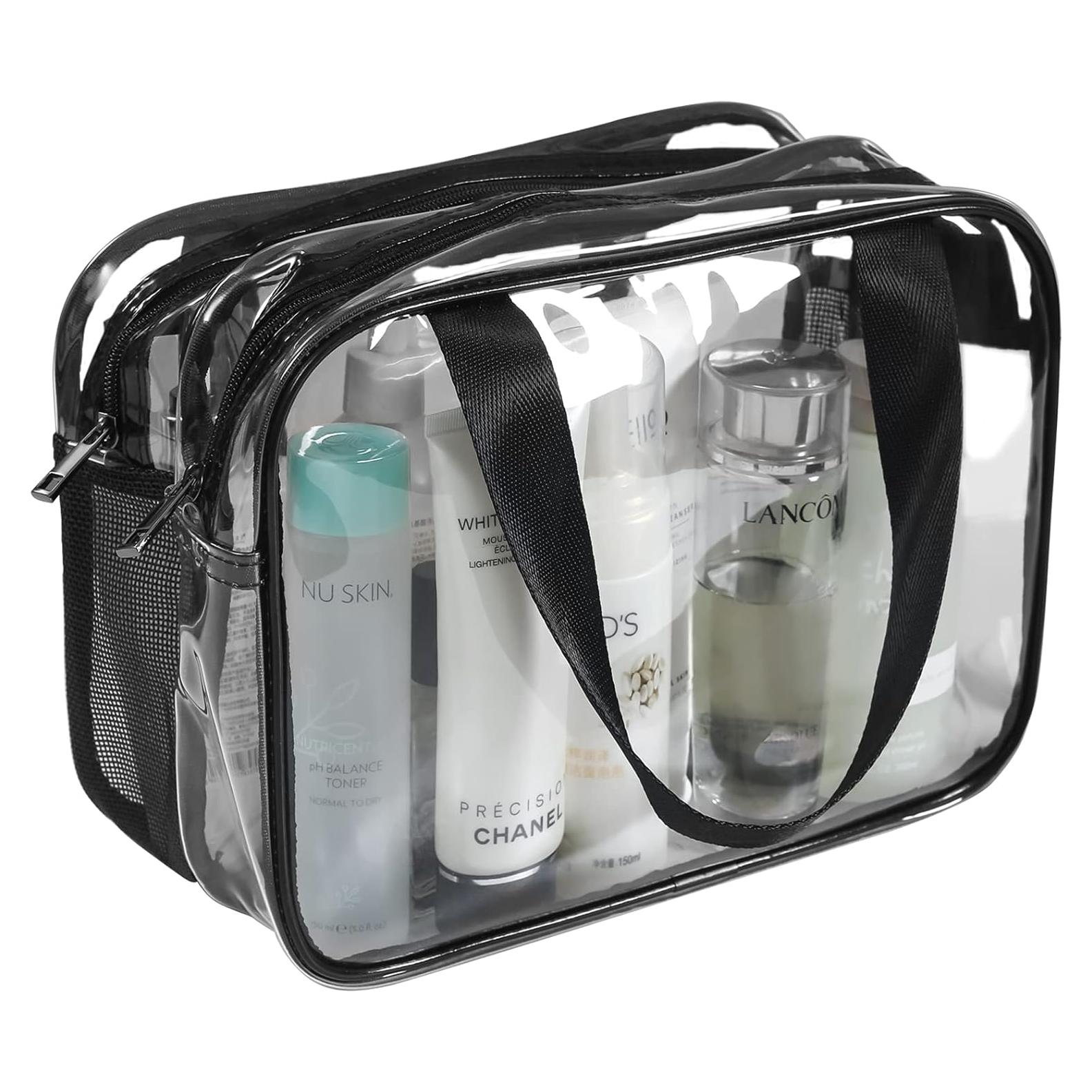 Bolsa de Aseo Transparente Auseibeely Grande Impermeable