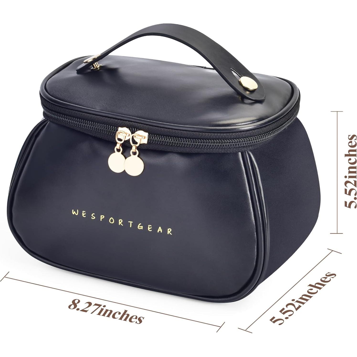 Bolsa de Maquillaje de Viaje WESPORT GEAR Negra Impermeable