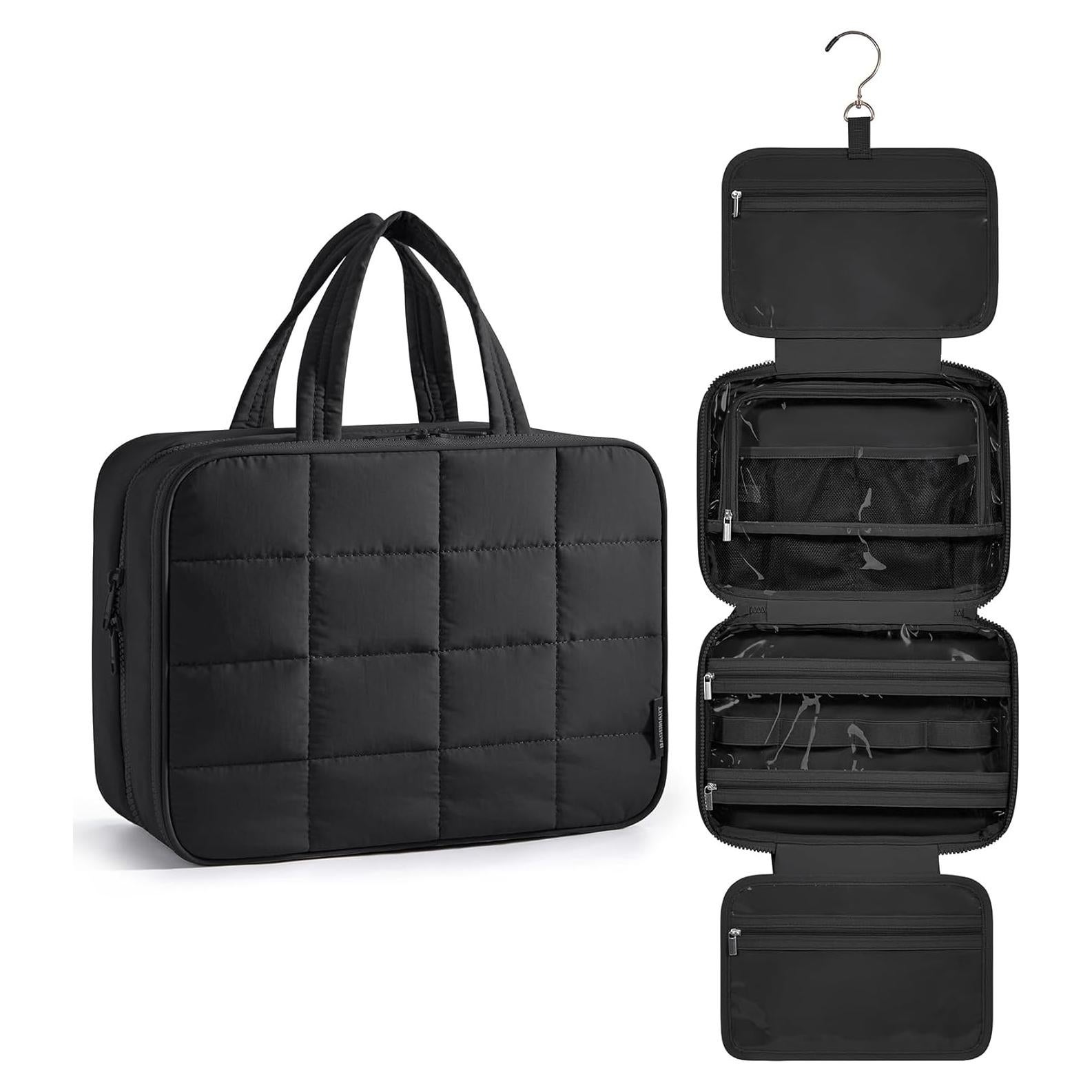 Bolsa de Aseo Colgante BAGSMART Grande Negra 30.99x11.94x22.95 cm