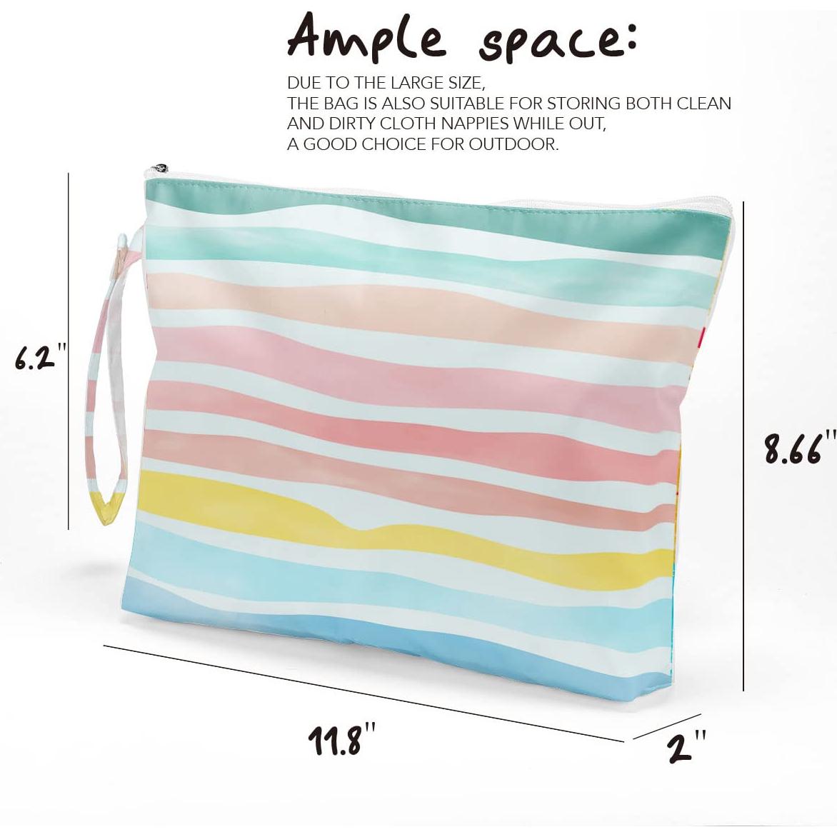 Bolsa Impermeable Fokongna OceanSea 30x22 cm para Cosméticos