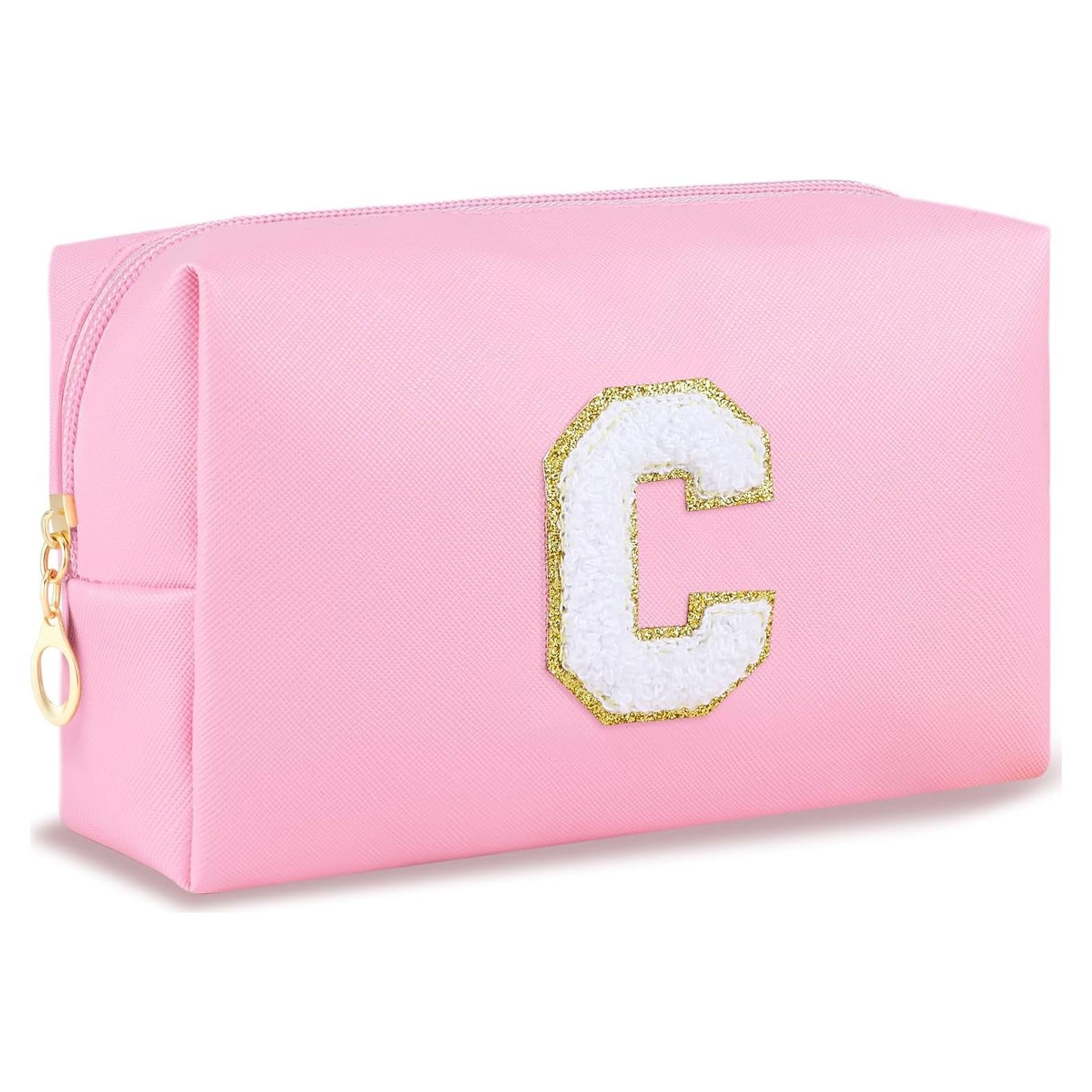 Bolsa de Maquillaje Inicial Personalizada URSKYTOUS Rosa C