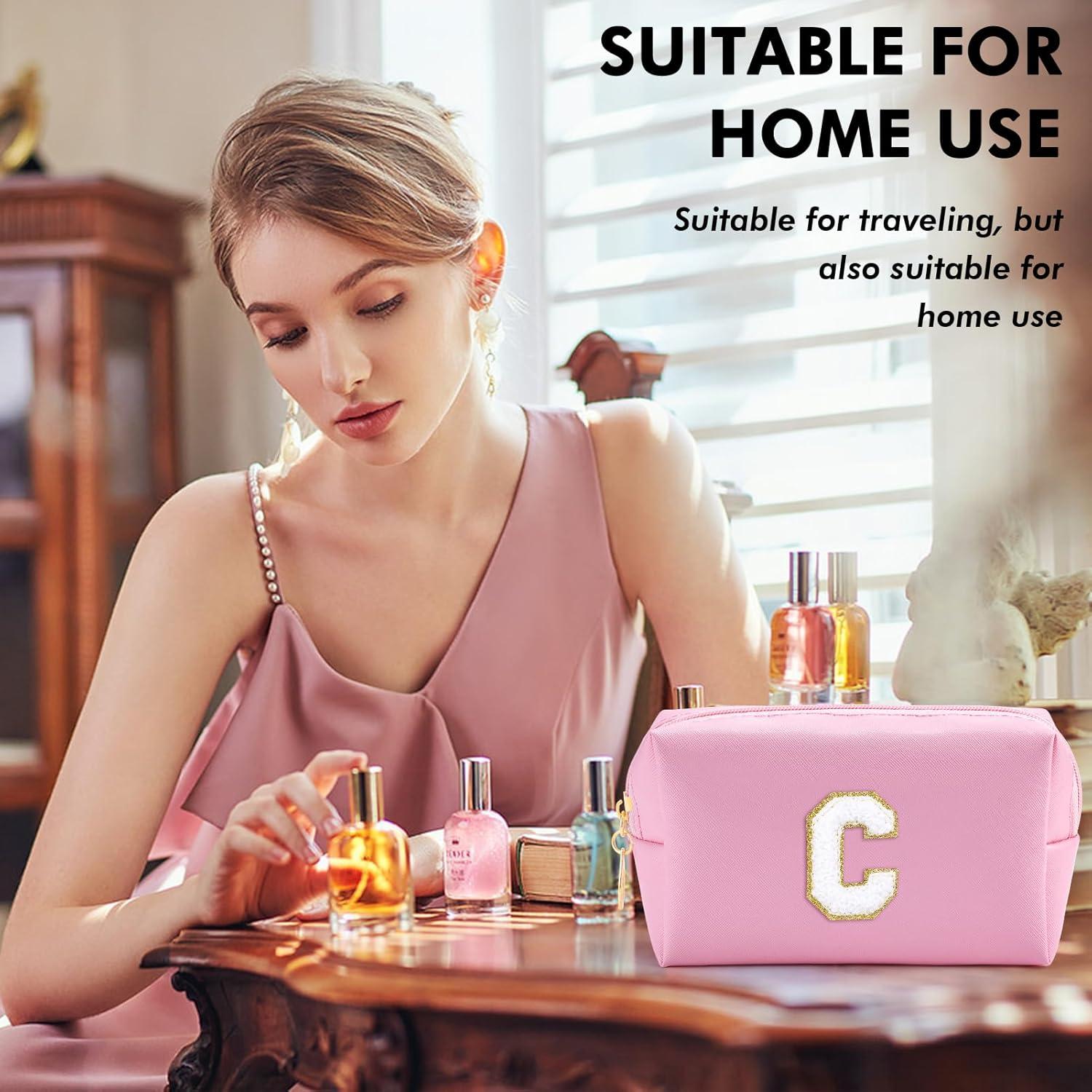 Bolsa de Maquillaje Inicial Personalizada URSKYTOUS Rosa C