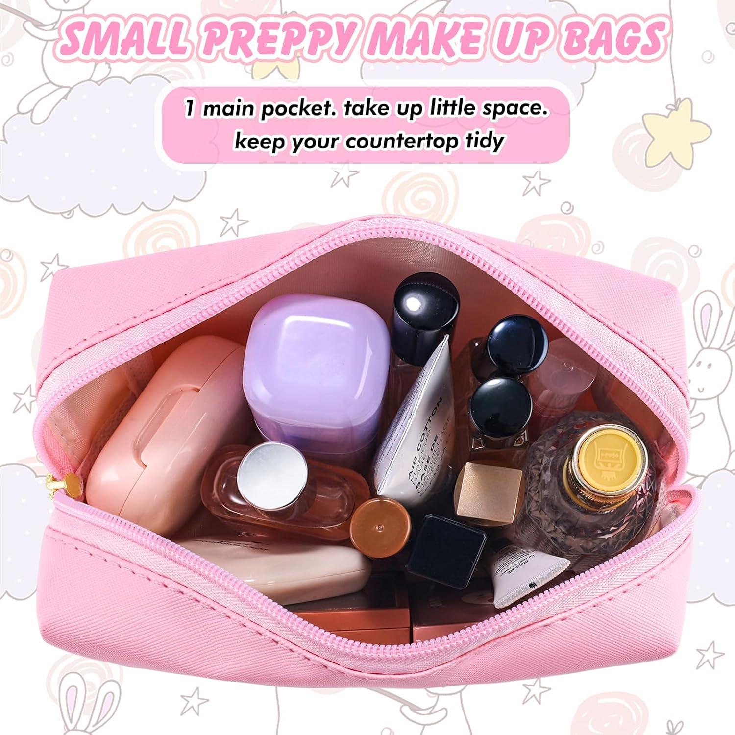 Bolsa de Maquillaje Inicial Personalizada URSKYTOUS Rosa C
