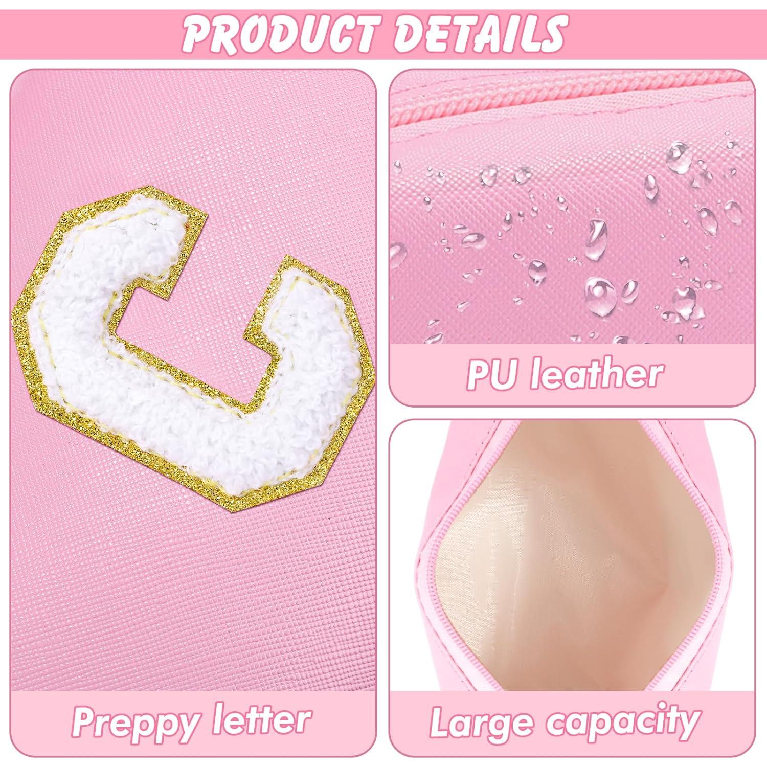 Bolsa de Maquillaje Inicial Personalizada URSKYTOUS Rosa C