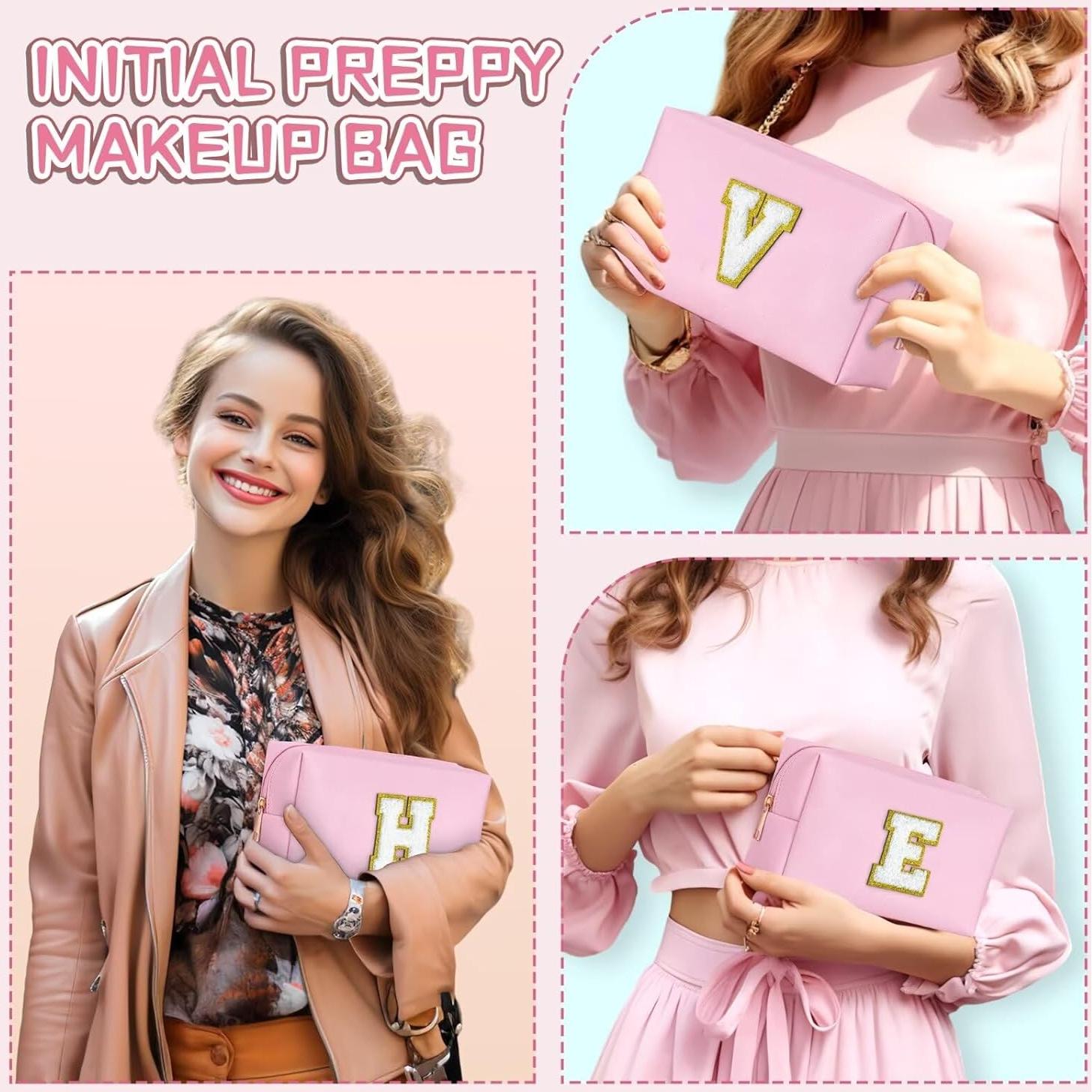 Bolsa de Maquillaje Impermeable Topeast Rosa 21.1x8.9x12.4 cm