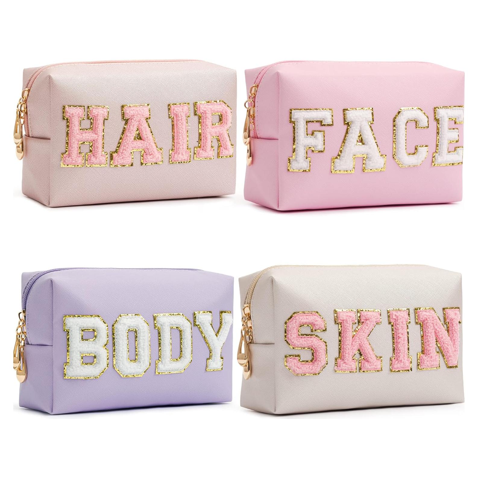 Bolsa de Maquillaje Preppy HBselect - Organizador Cosmético 20x13cm