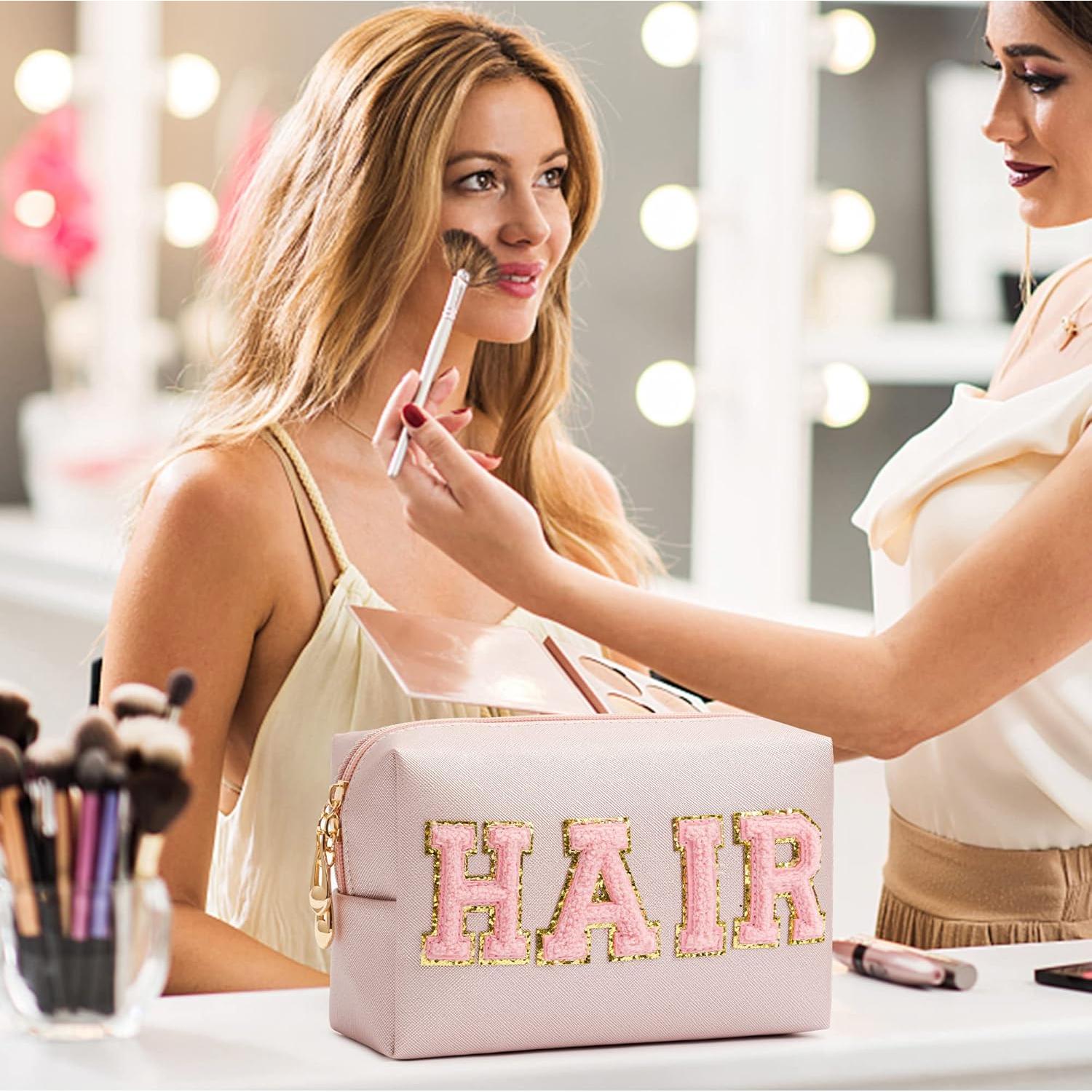 Bolsa de Maquillaje Preppy HBselect - Organizador Cosmético 20x13cm