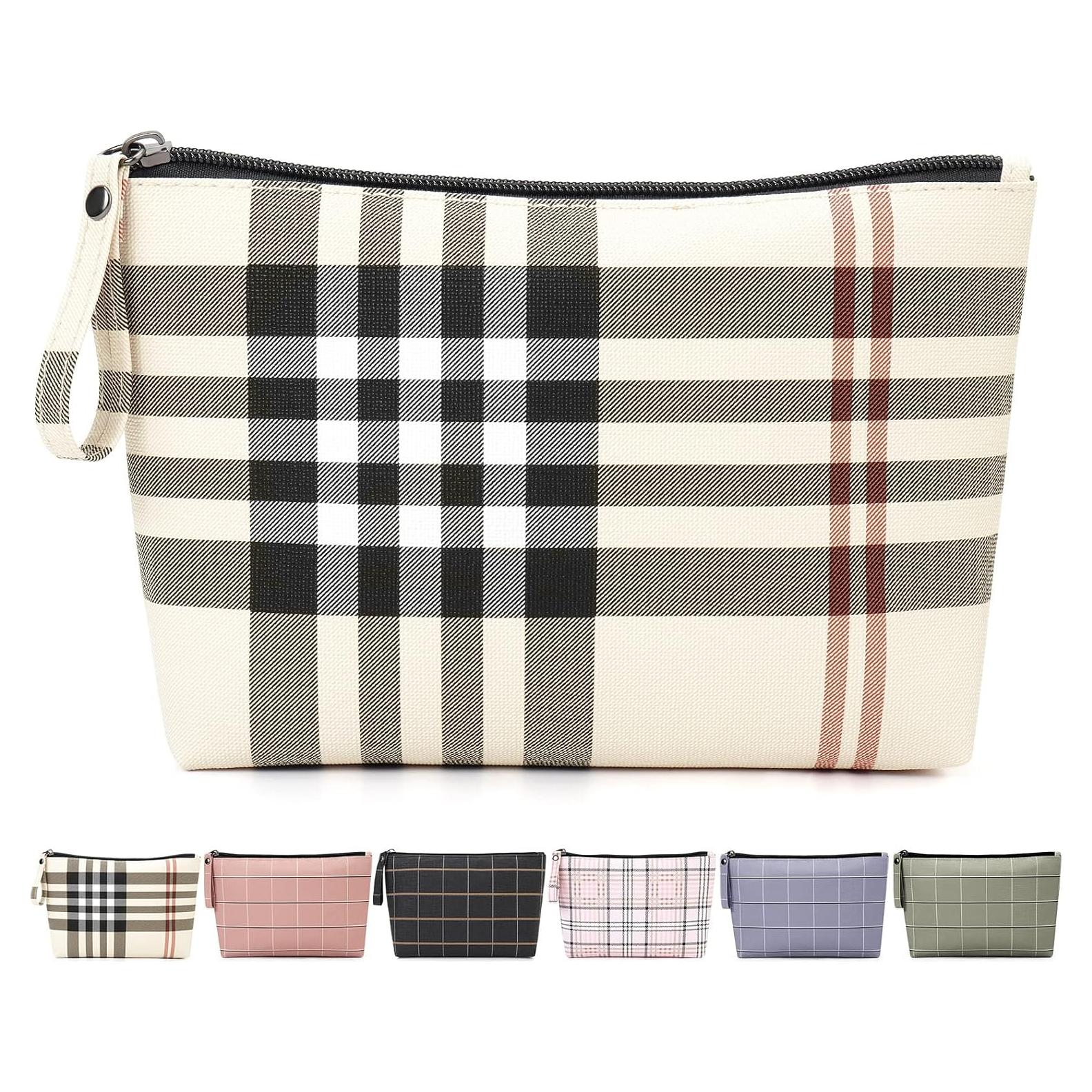 Estuche de Maquillaje MAANGE Caqui - Bolsa Cosmética de Viaje