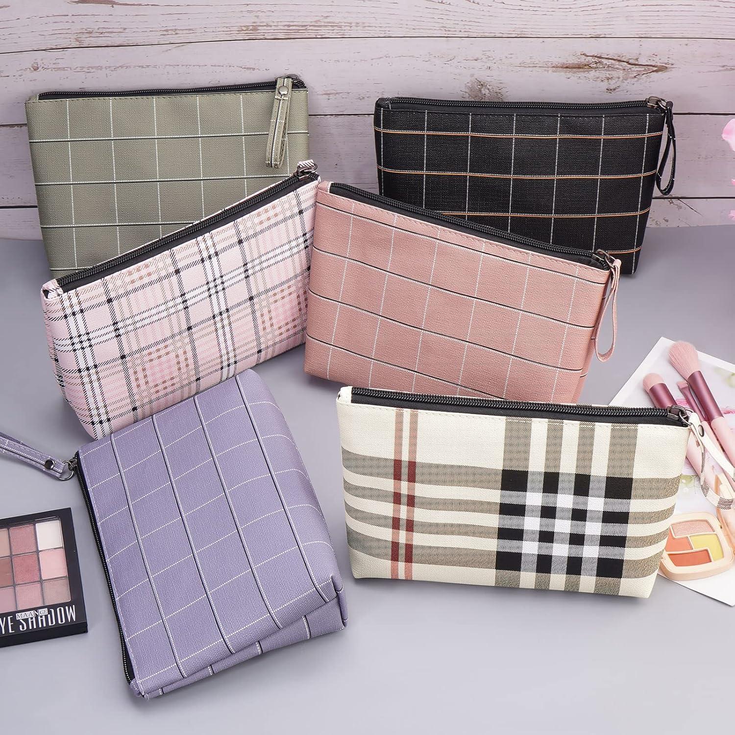 Estuche de Maquillaje MAANGE Caqui - Bolsa Cosmética de Viaje