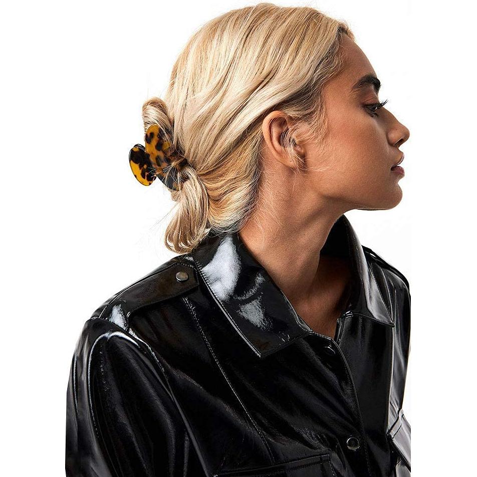 2 Pinzas para el Cabello Aileam Diseño Francés Tortuga