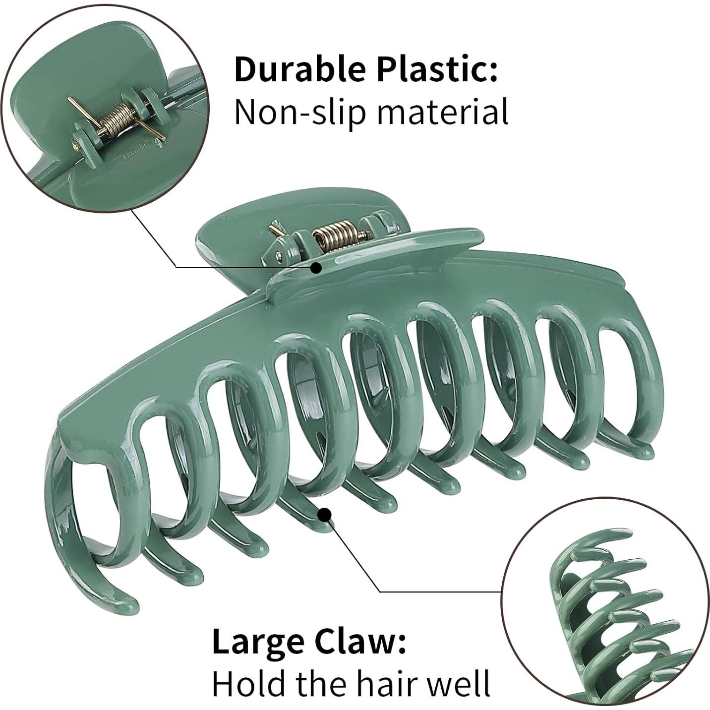 Paquete de 12 Clips de Garra Grandes NEW LIVE 10.4 cm