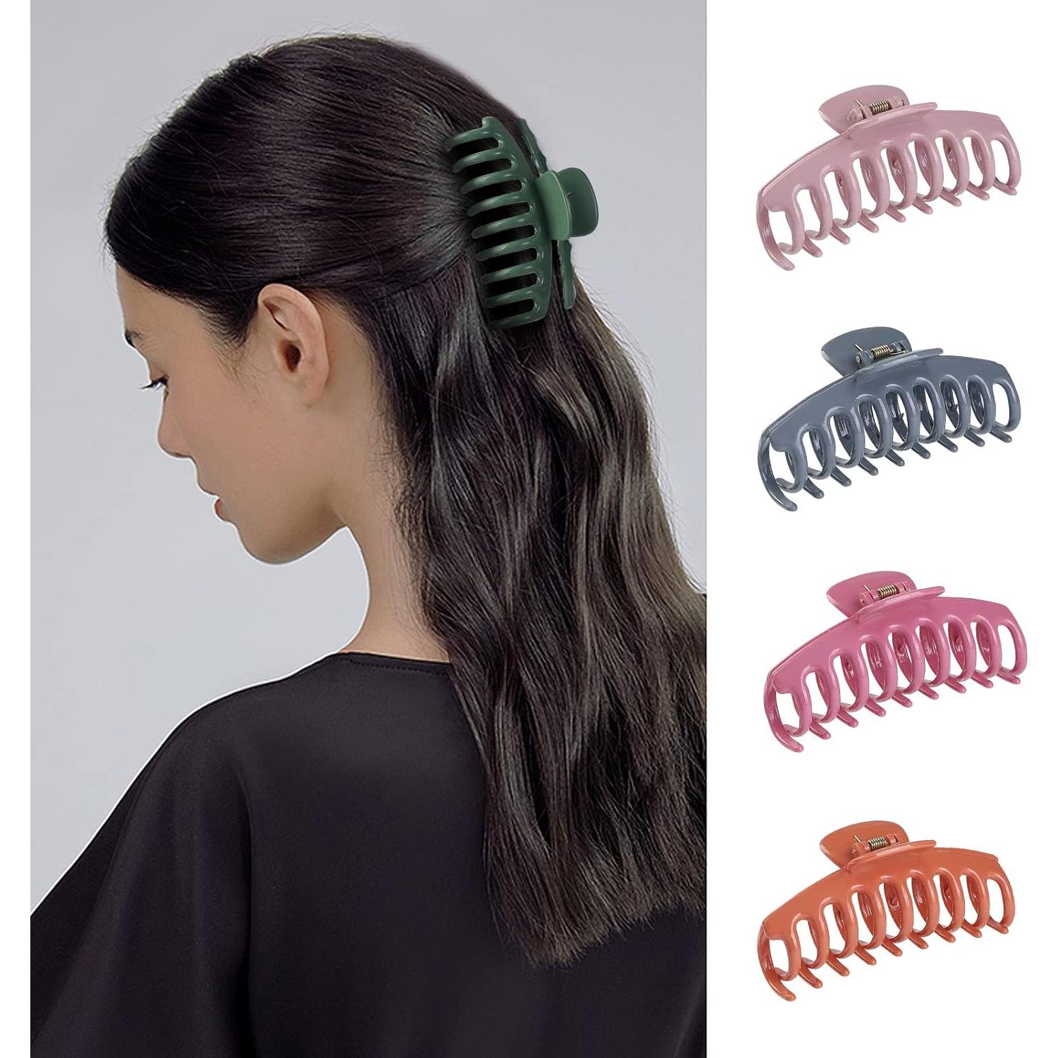 Paquete de 12 Clips de Garra Grandes NEW LIVE 10.4 cm