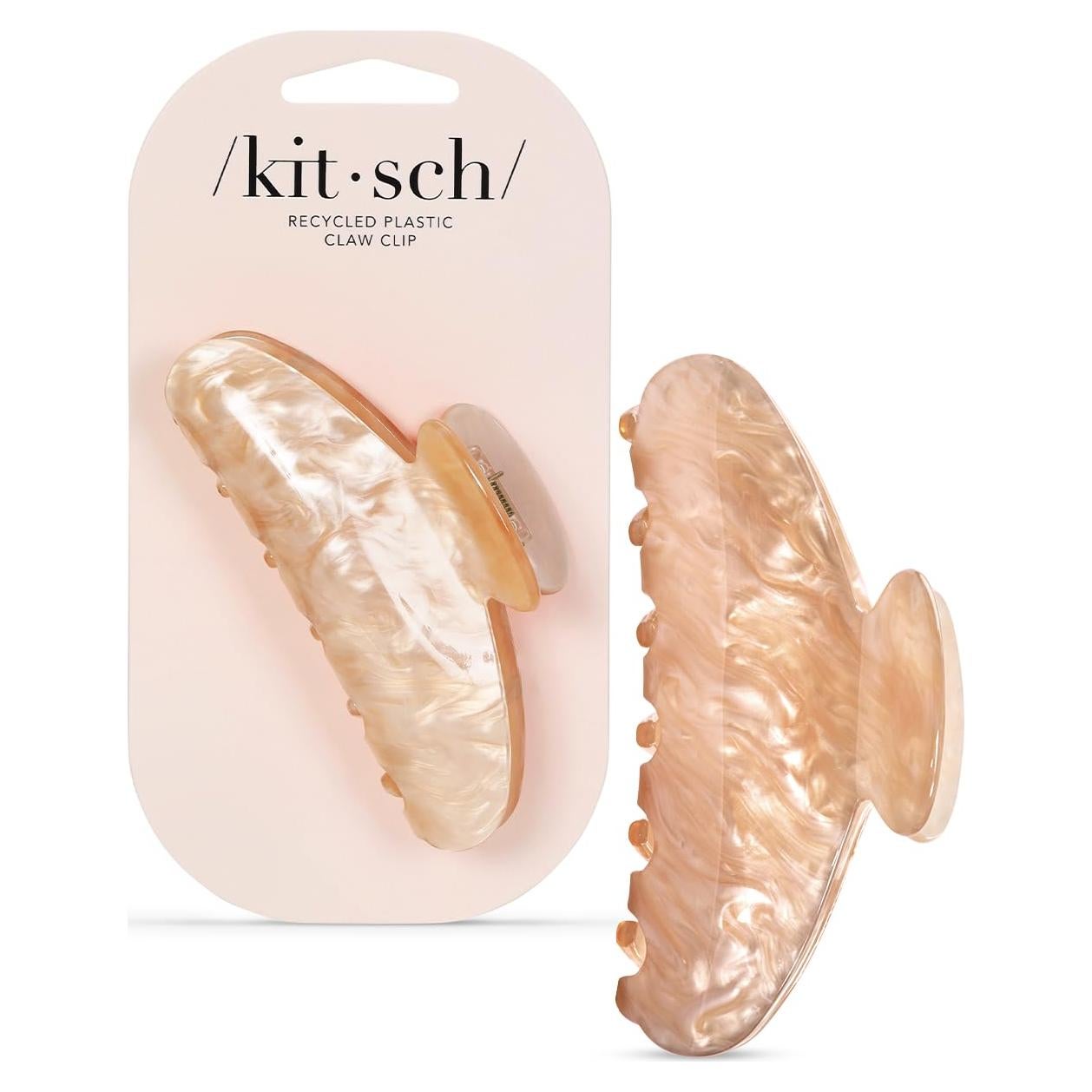 Clip de Garra Grande Kitsch de Plástico Reciclado - Rubia