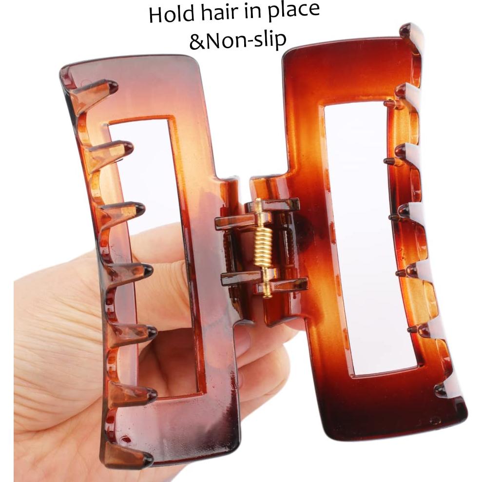 Pinzas para Cabello Canitor 4 Piezas Acrílico Antideslizante