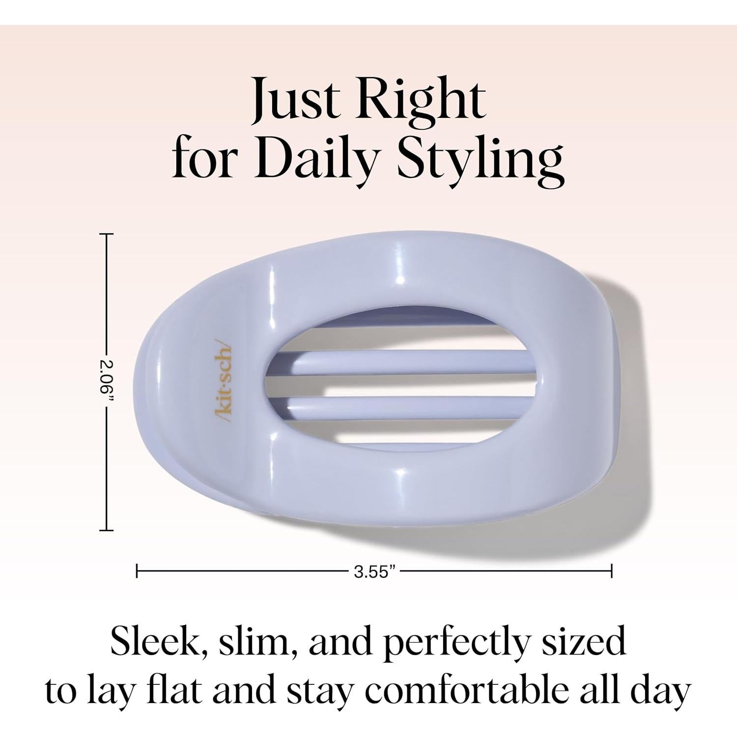 Clip de Garra Plano Kitsch Mediano Brisa de Hortensia