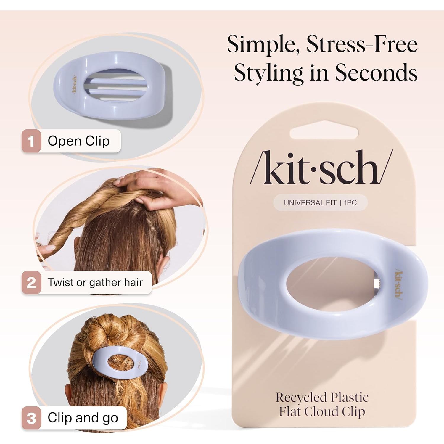 Clip de Garra Plano Kitsch Mediano Brisa de Hortensia