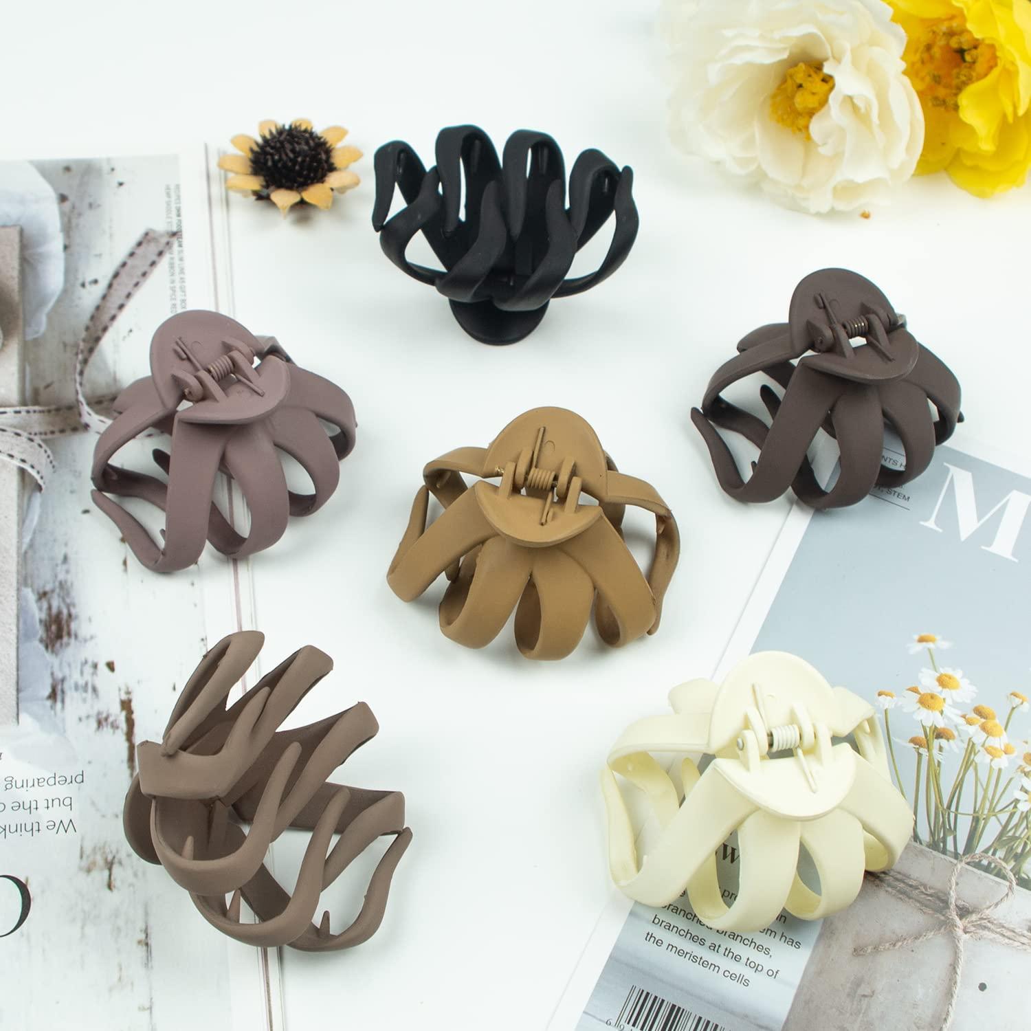 Pinzas de Cabello Octopus Medianas Maorulu Antideslizantes