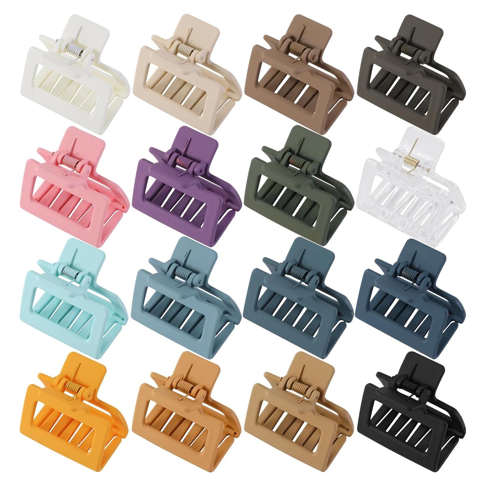 Clips de Garra Medianos HQ-SITE - 16 Colores Antideslizantes