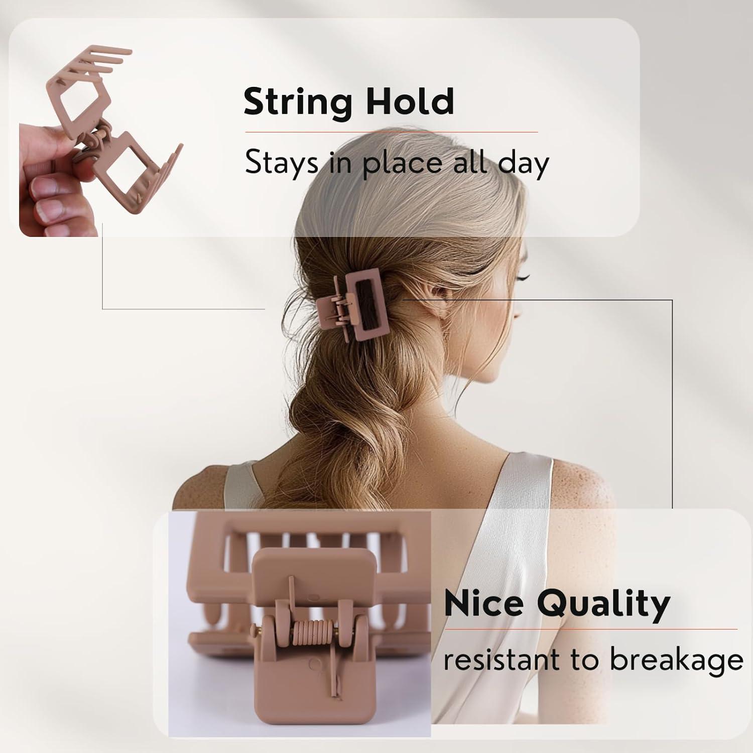 Clips de Garra Medianos HQ-SITE - 16 Colores Antideslizantes