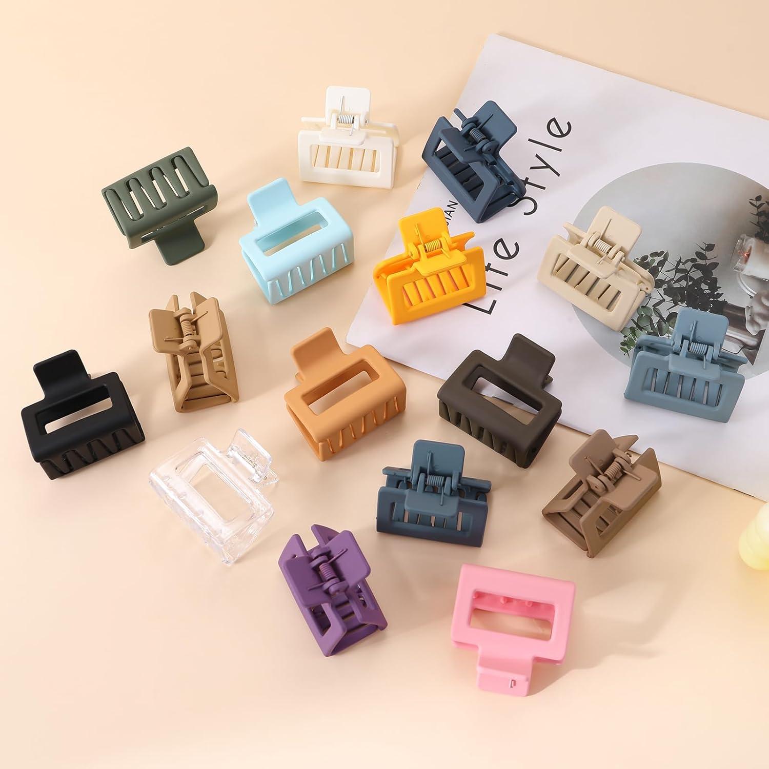 Clips de Garra Medianos HQ-SITE - 16 Colores Antideslizantes