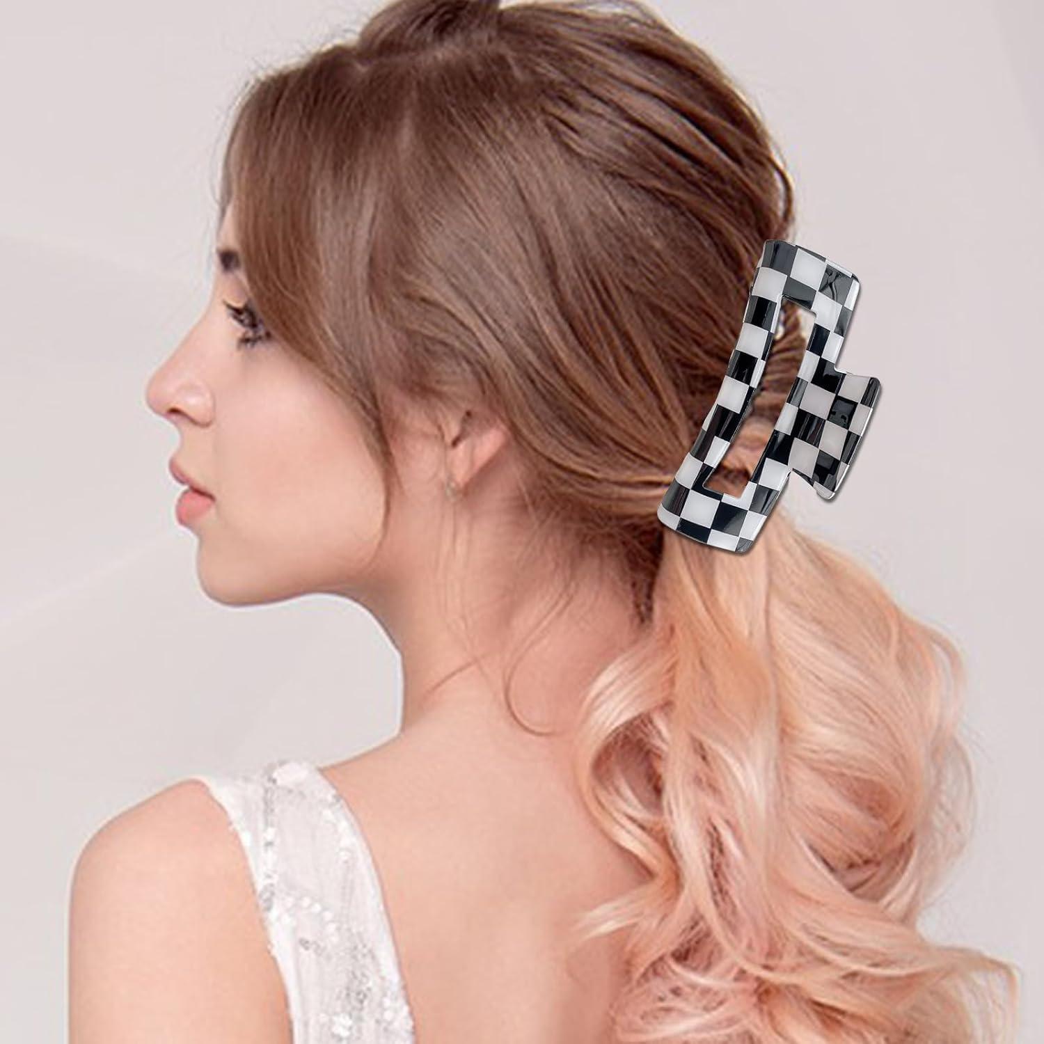 Pinzas para el cabello Paderison 6 piezas multicolores Y2K