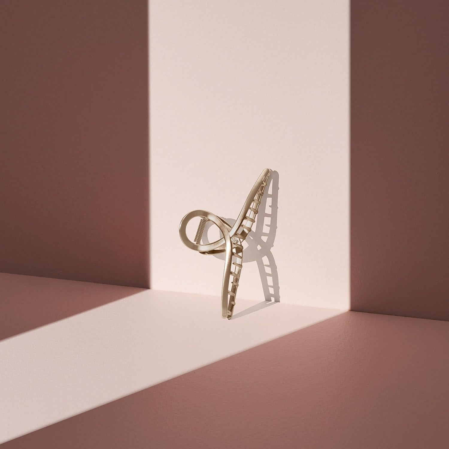 Clip de Garra de Torcedura Francesa Grande FROMM Dorado