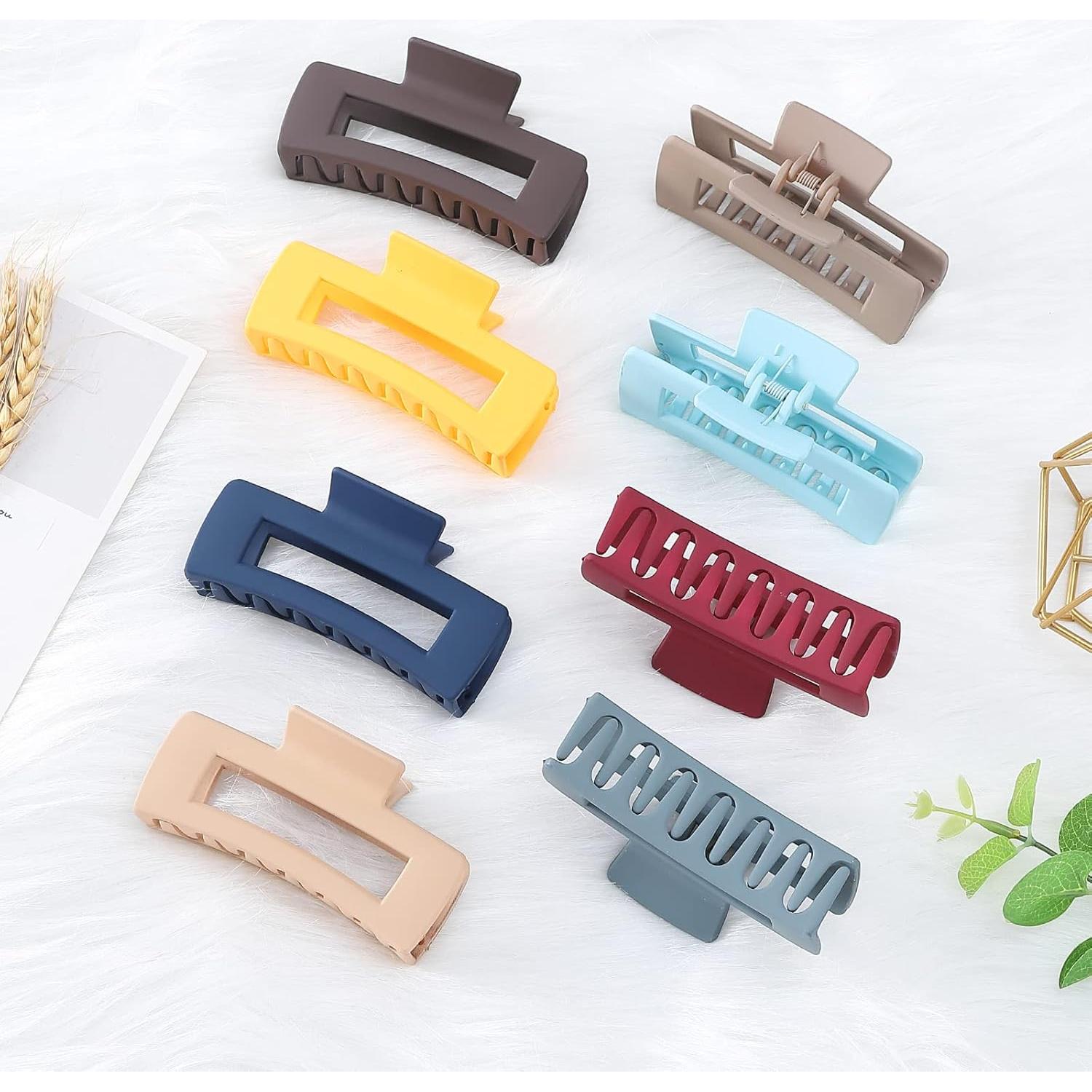 Paquete de 15 Clips de Pelo Grande Luraseea 10.41 cm Antideslizante