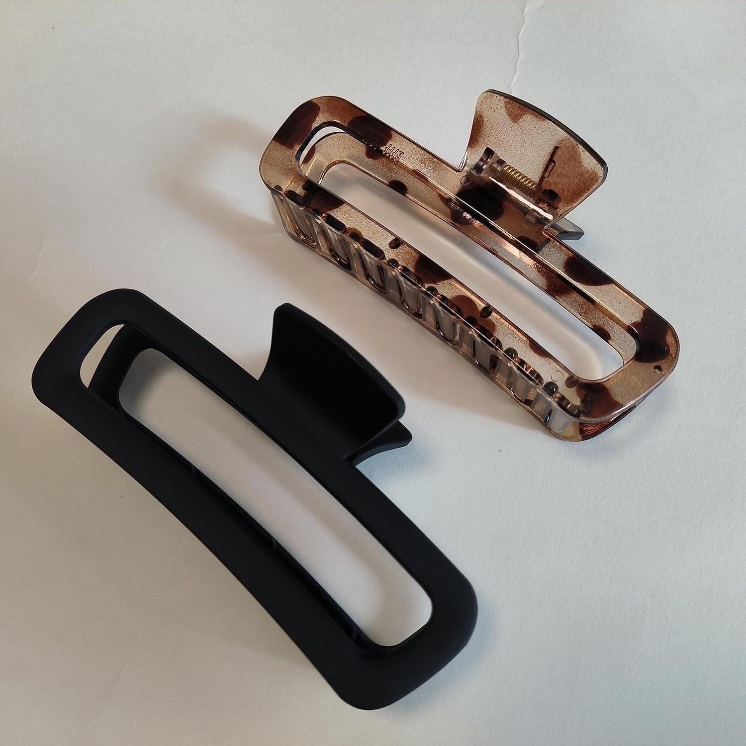 Pinzas para Cabello Irrompibles Nalodu 12.7 cm Neutras - 2 Piezas