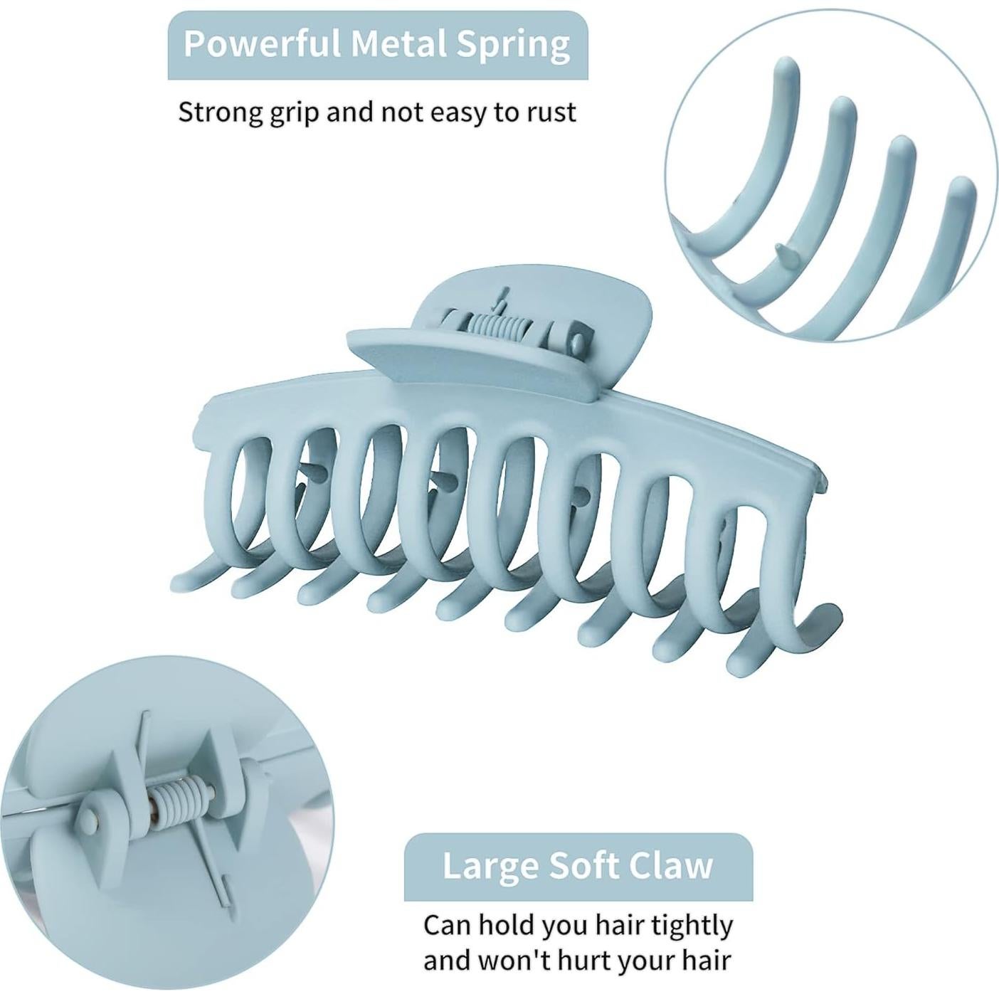 Clips de Garra para Cabello Vsiopy - 10 Piezas 8.89 cm