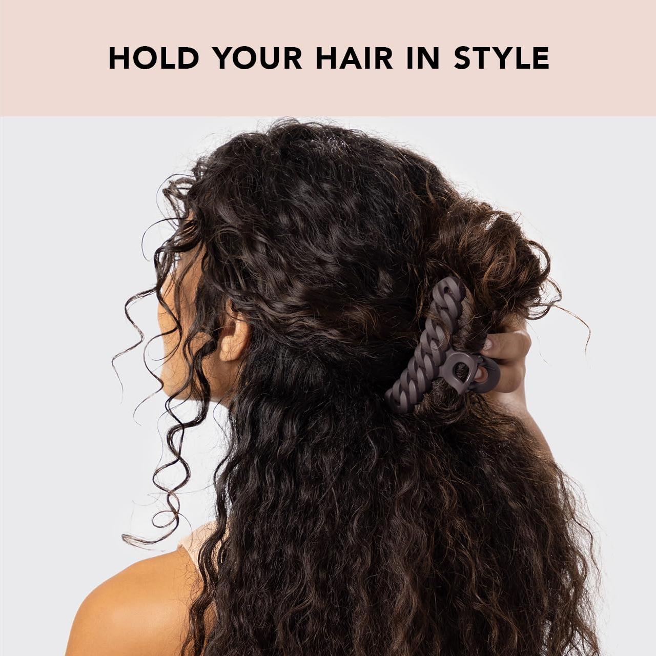 Set de 3 Clips de Garra Grandes Kitsch para Cabello Grueso