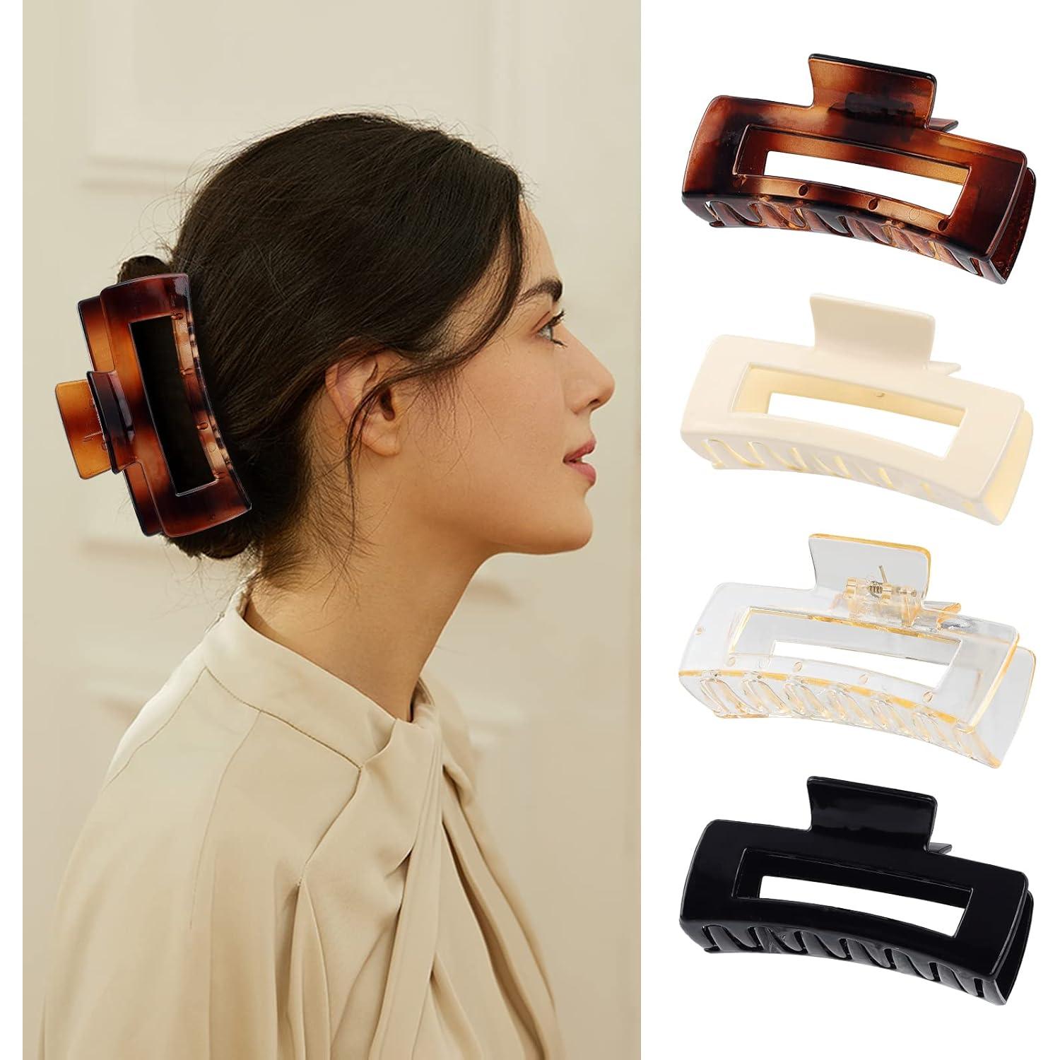 Clip de Garra para Cabello Laxizar 10.9 cm 8 Piezas