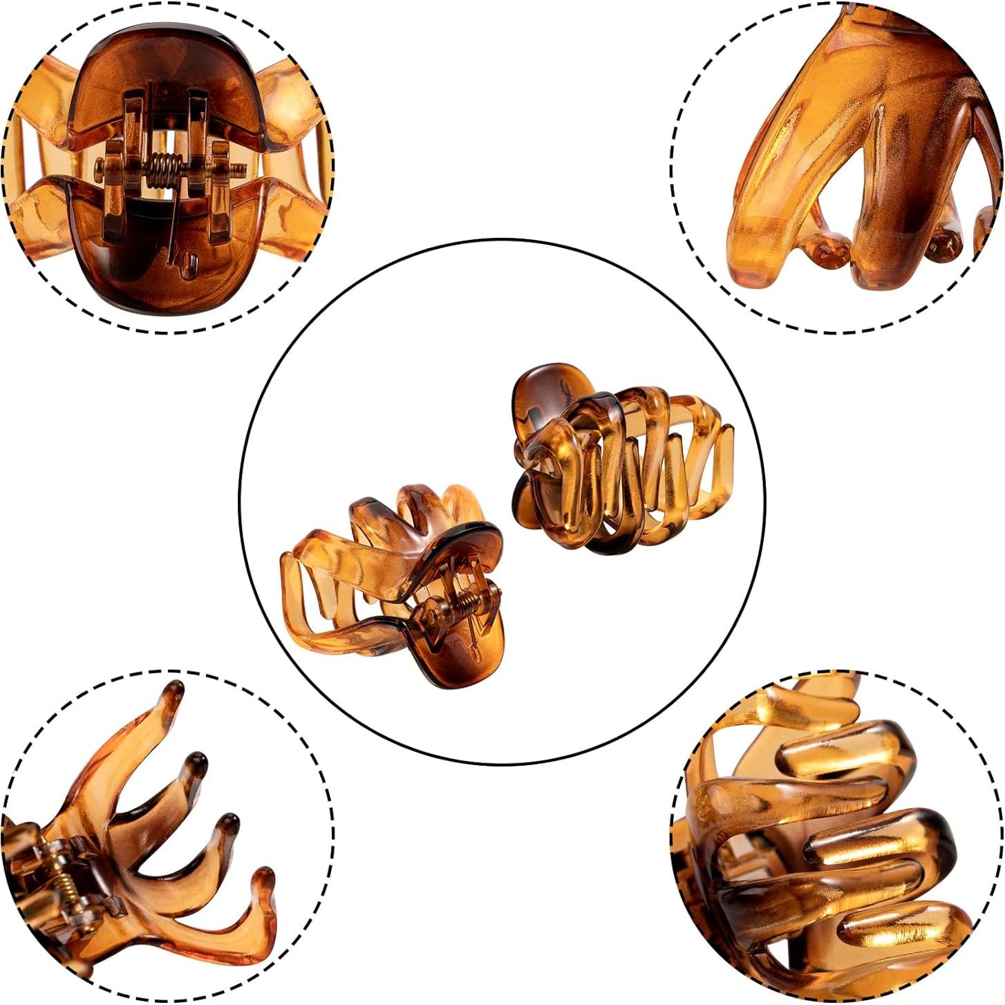 Clips para Cabello Medianos YOHAMA 10 Piezas 4cm Duraderos