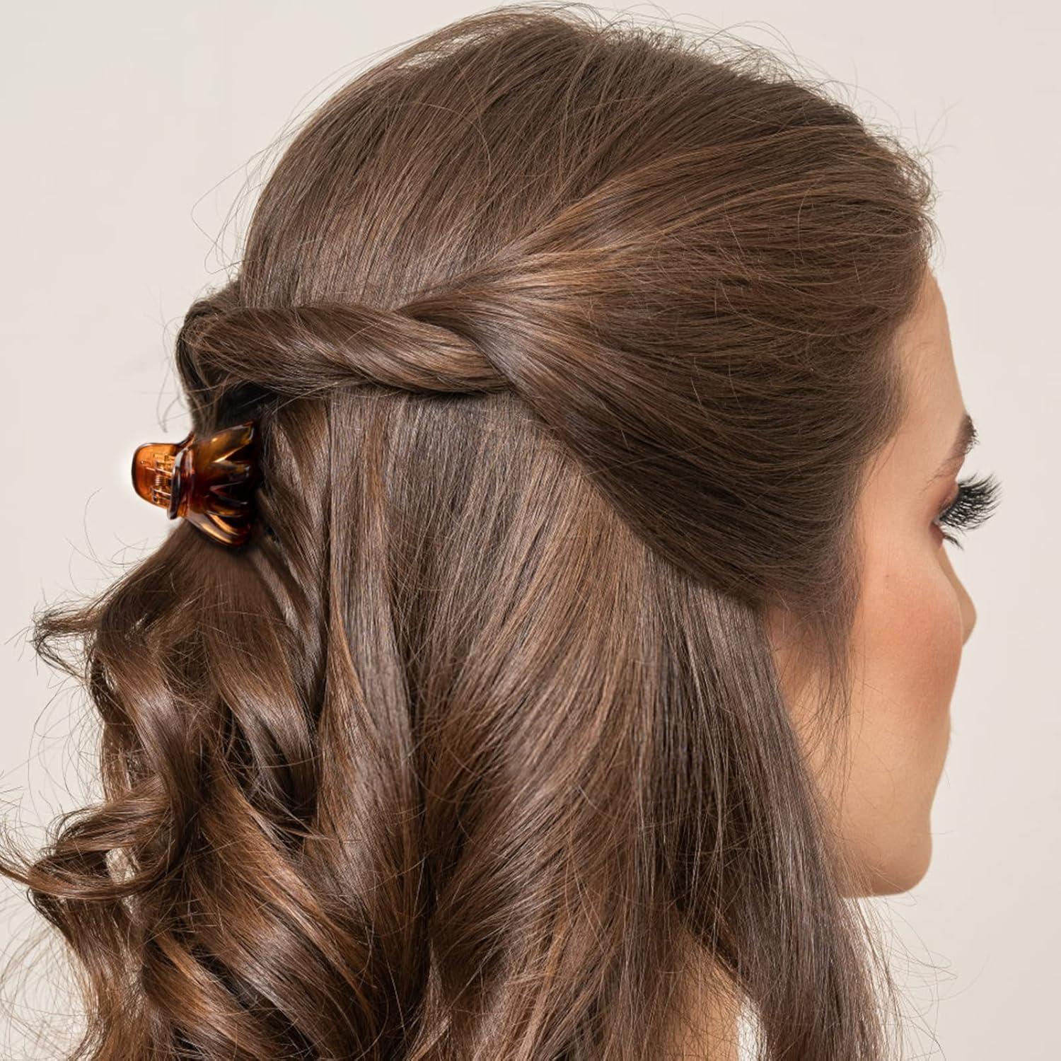 Clips para Cabello Medianos YOHAMA 10 Piezas 4cm Duraderos