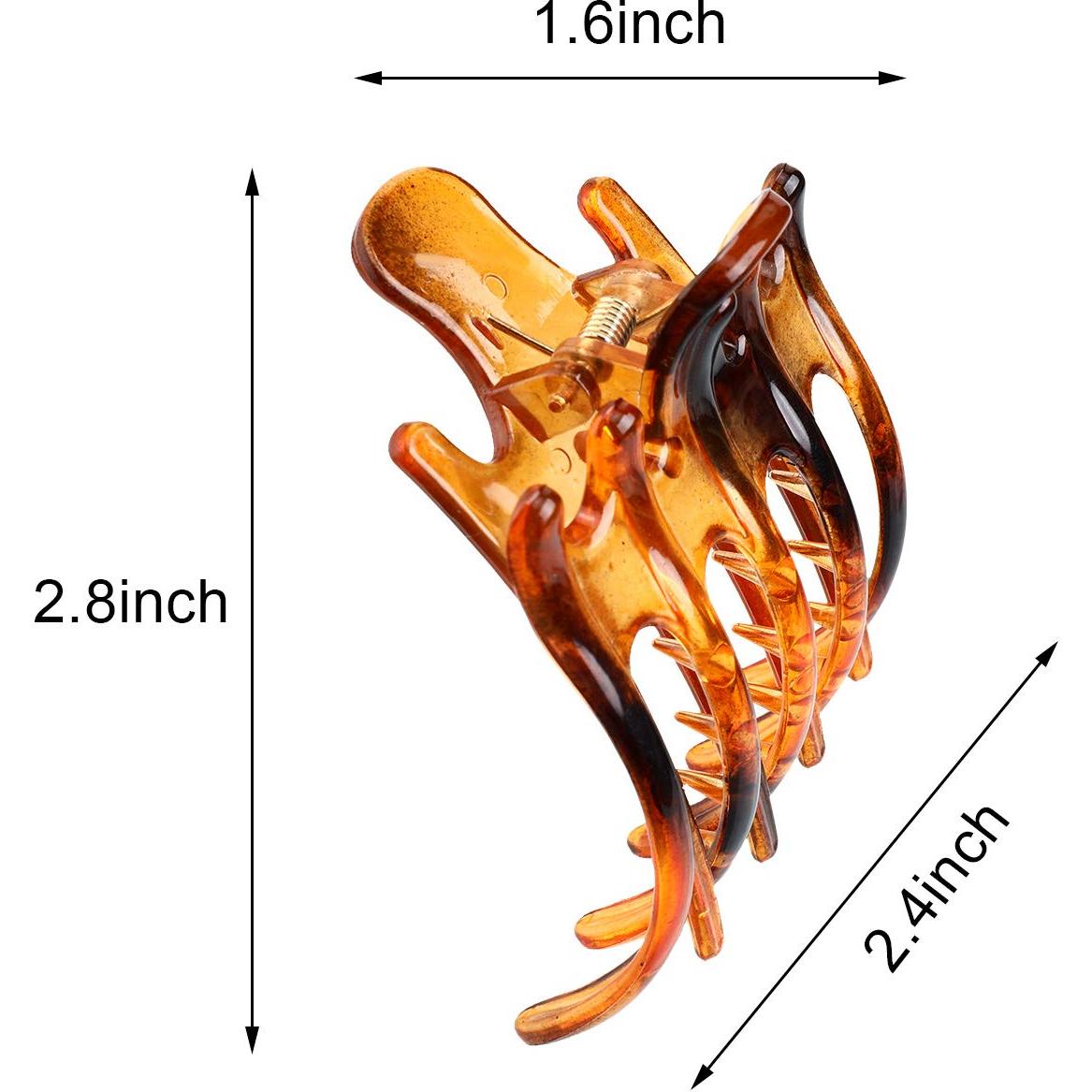 Clips de Pelo Antideslizantes Syhood - 6 Piezas en 3 Colores