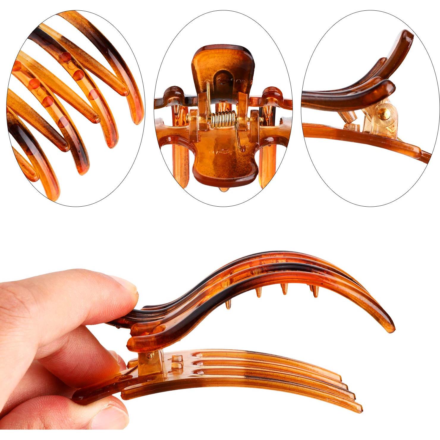 Clips de Pelo Antideslizantes Syhood - 6 Piezas en 3 Colores