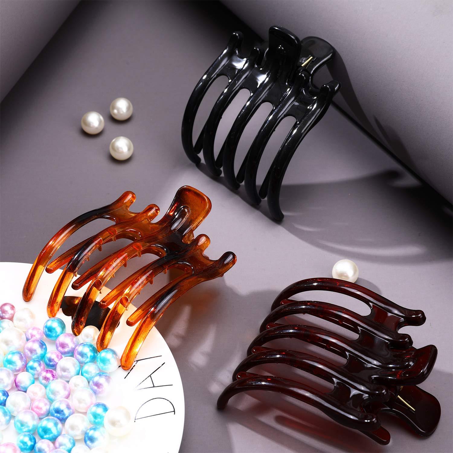 Clips de Pelo Antideslizantes Syhood - 6 Piezas en 3 Colores