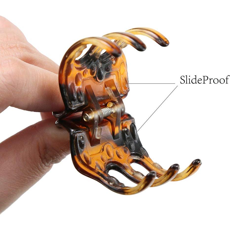 Minihope Clips de Garra Medianos para Cabello - 4 Piezas