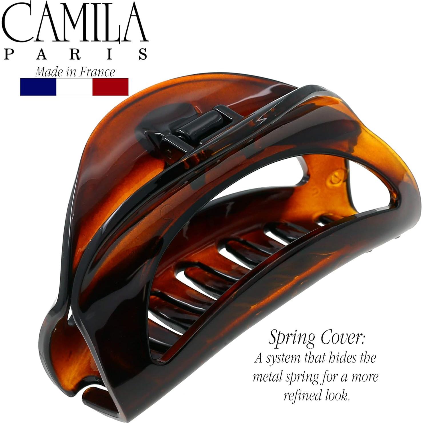 Clip para el cabello Camila Paris CP1561 8.25 cm tortuga