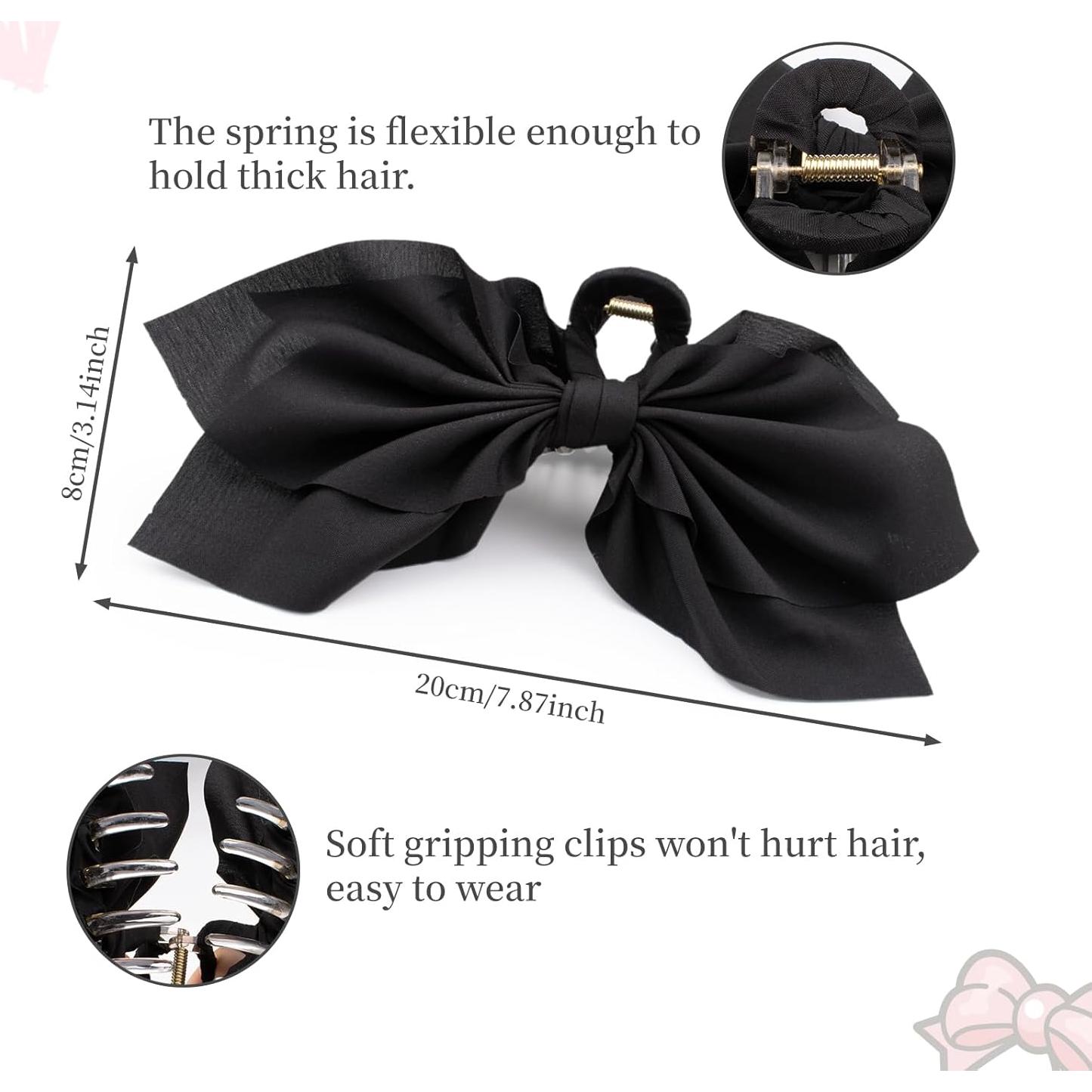 Pinzas de Garra con Lazo Hadutrek 2PCS Negras y Blancas